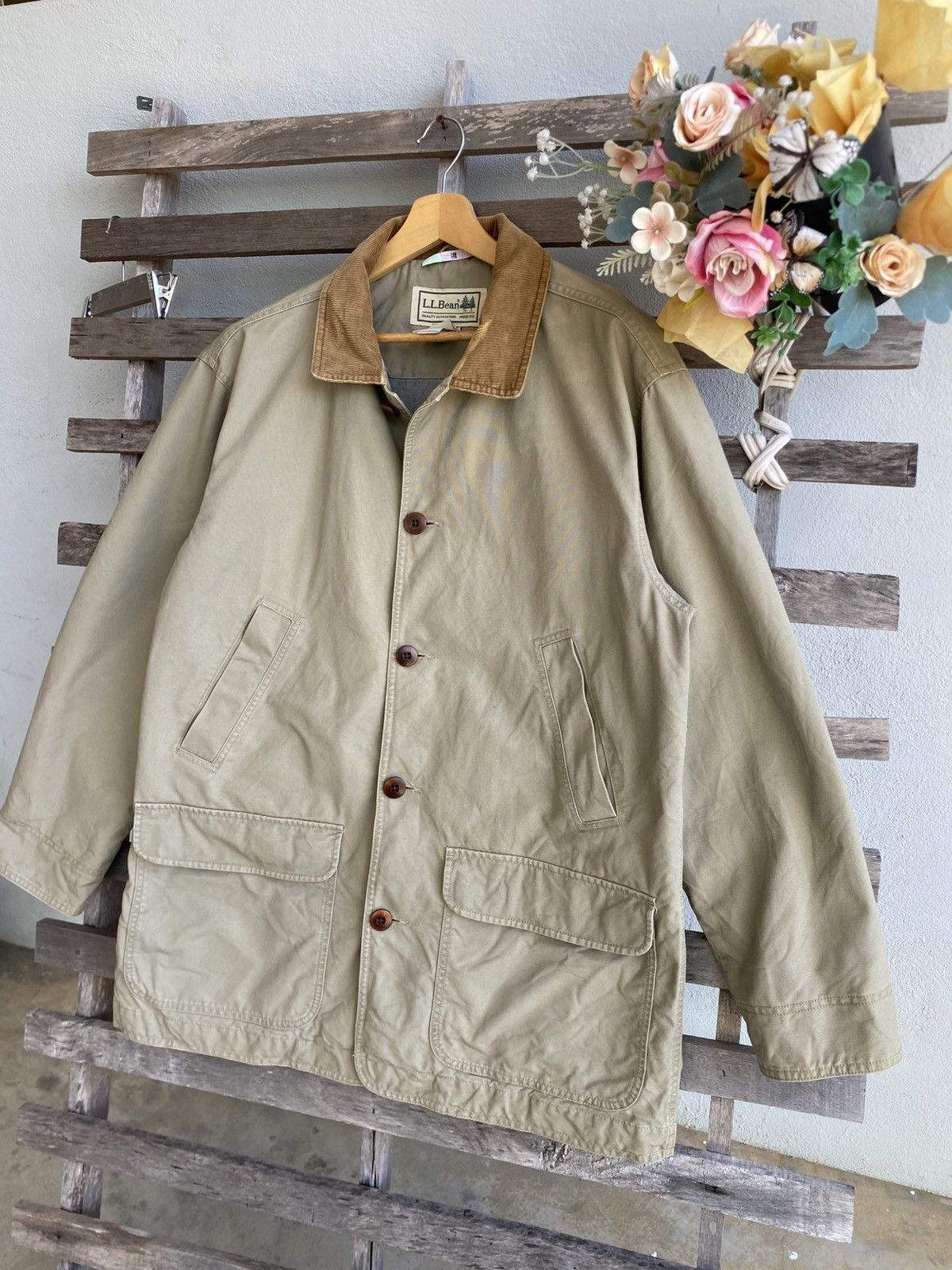 L.L. Bean Vintage 90s L.L Bean Shirt Jacket - oversizes 25” x 33” Size US L / EU 52-54 / 3 - 2 Thumbnail