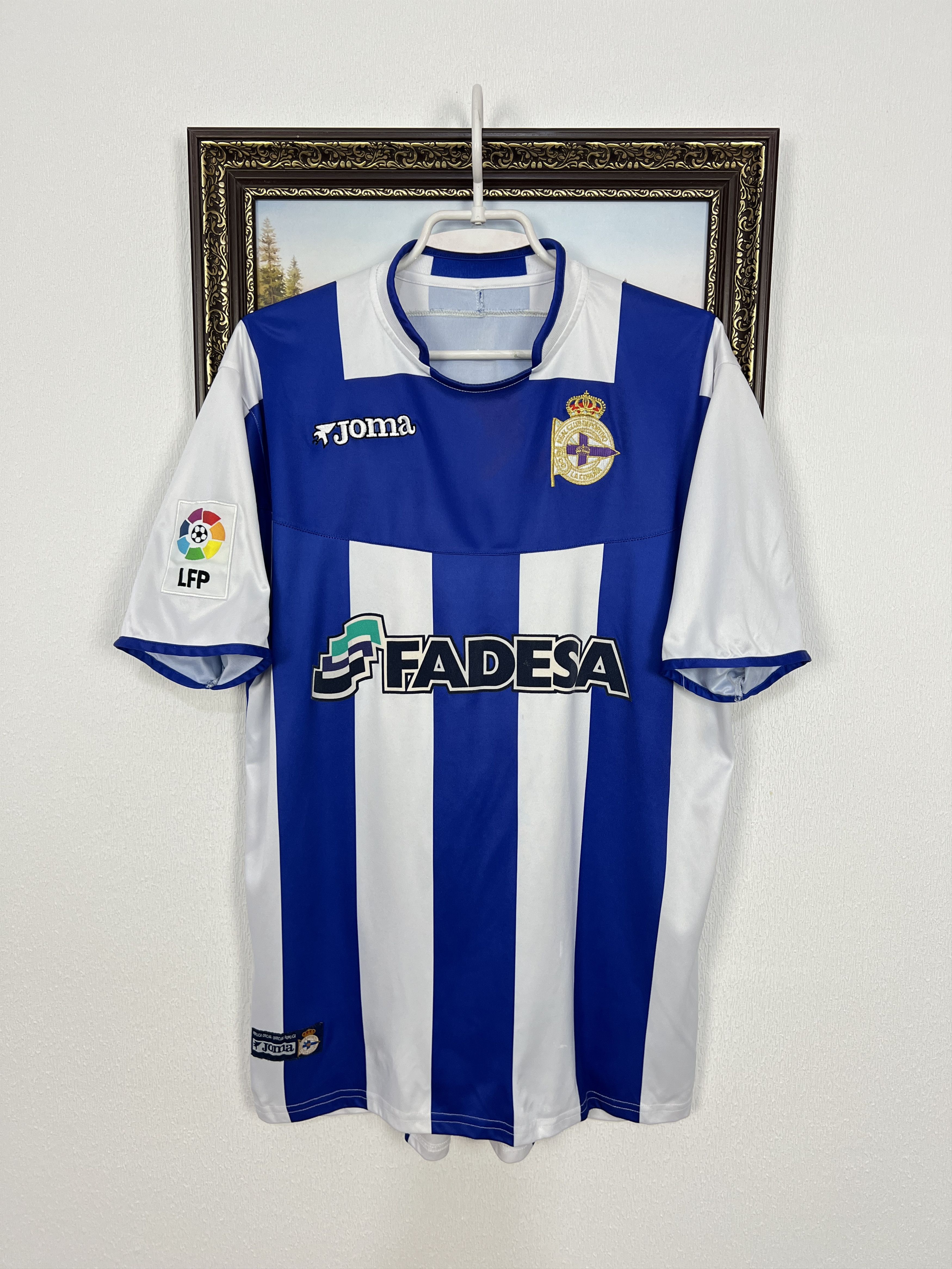 Joma Deportivo La Coruna Home football shirt 2003 Soccer Joma Size US L / EU 52-54 / 3 - 1 Thumbnail