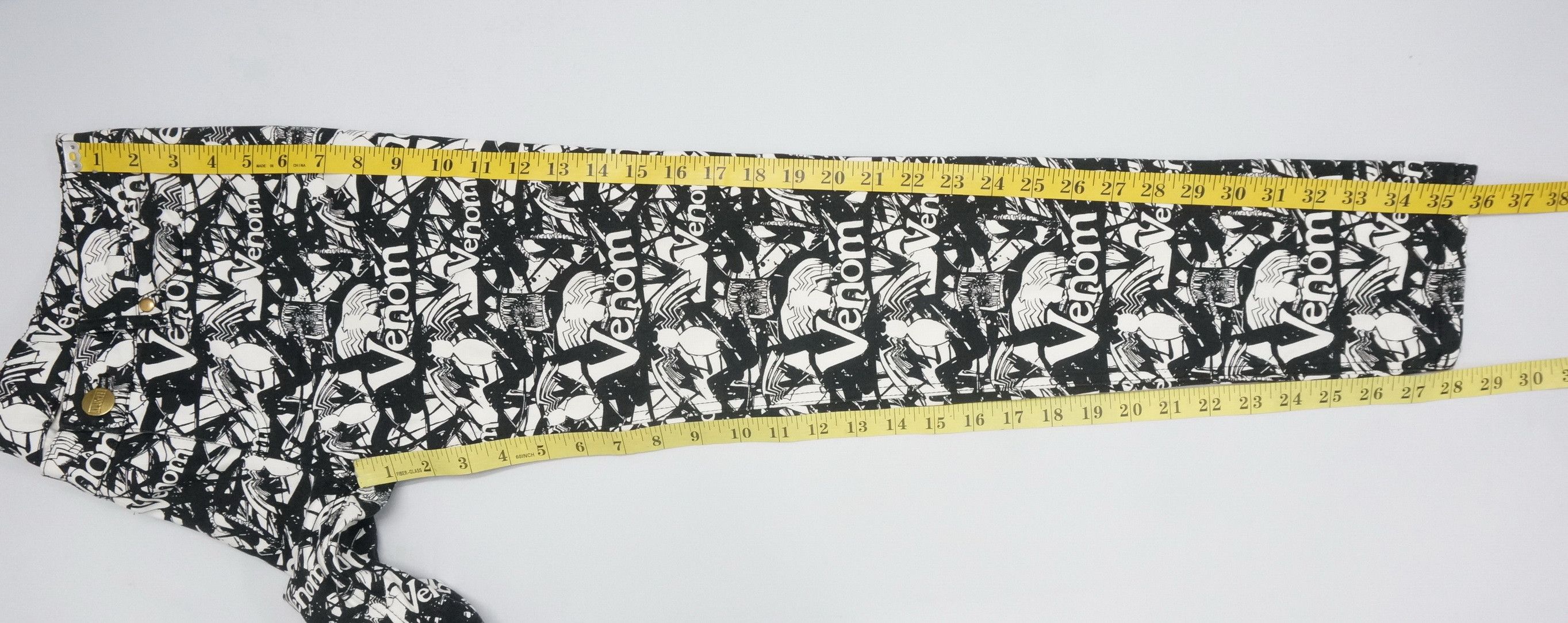 Marvel Comics Marvel VENOM Skinny Women Pants Size 29" - 12 Thumbnail