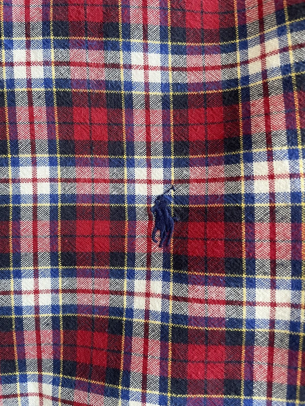 Polo Ralph Lauren Polo Ralph Lauren Button Up Shirt Check Plaid Flannel Size US M / EU 48-50 / 2 - 4 Thumbnail