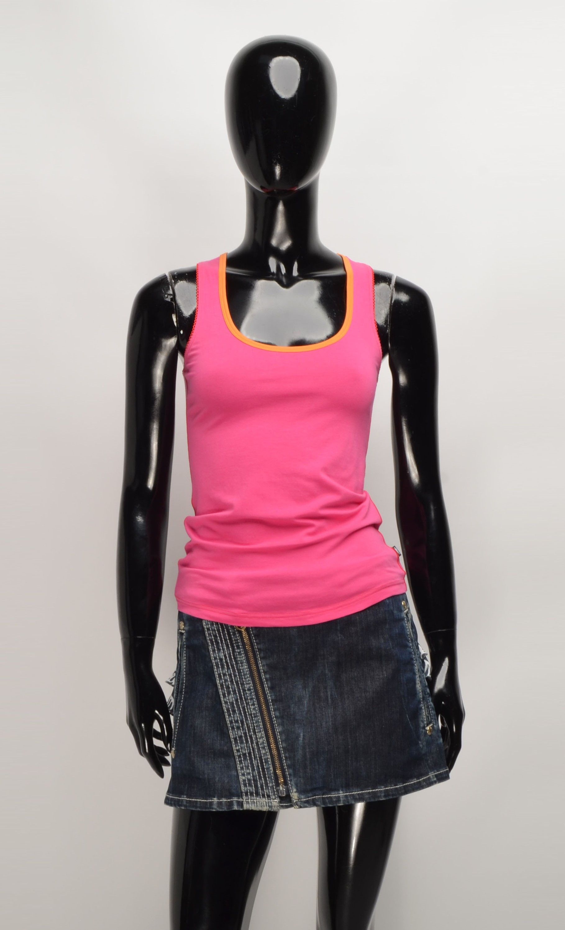 Diesel Diesel Y2K Babydoll Pink Coquette Tank Top Size S / US 4 / IT 40 - 1 Thumbnail