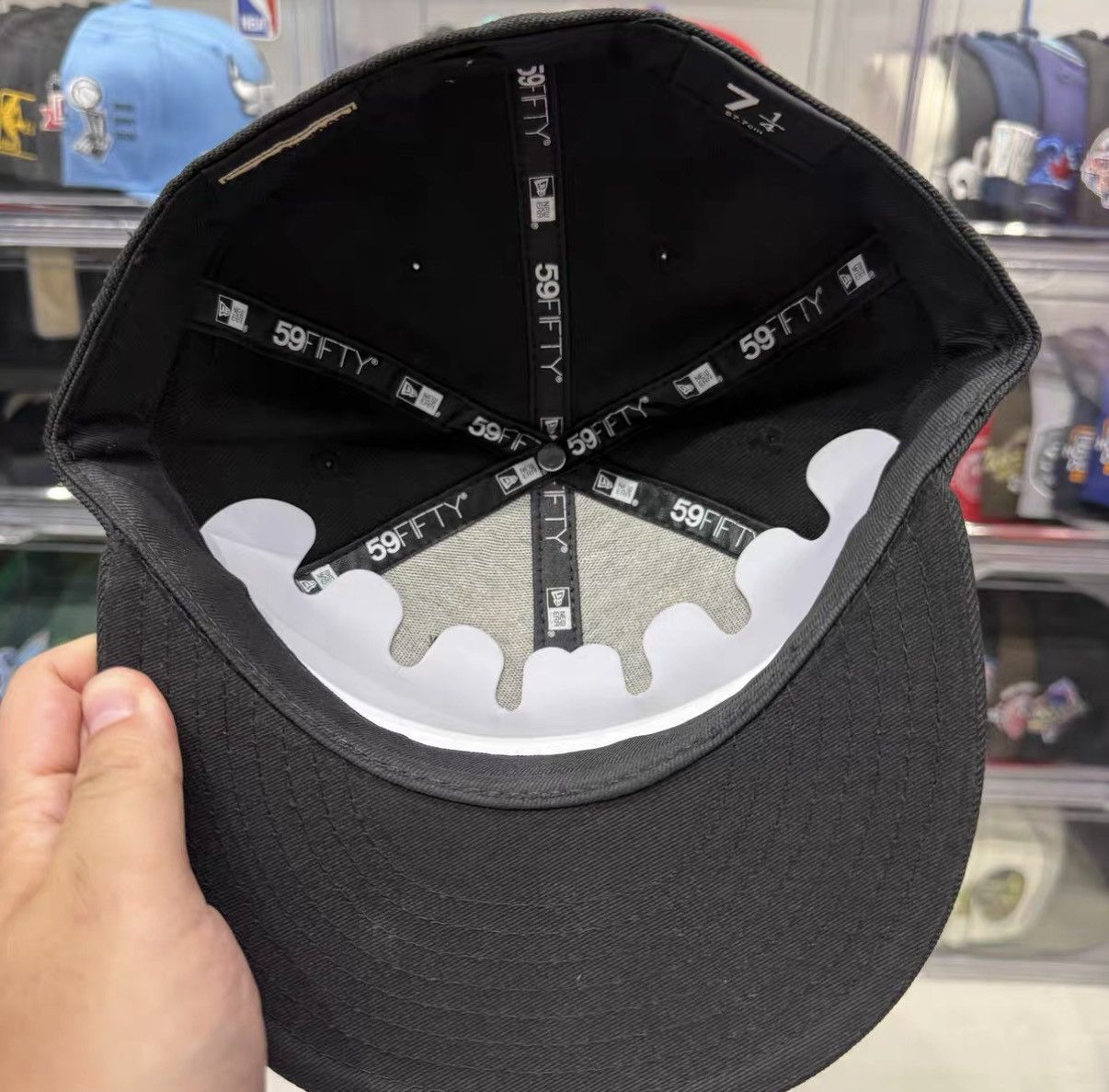 New Era New Era NBA New Jersey Nets Flat Brim Baseball Cap J32 Size ONE SIZE - 4 Thumbnail