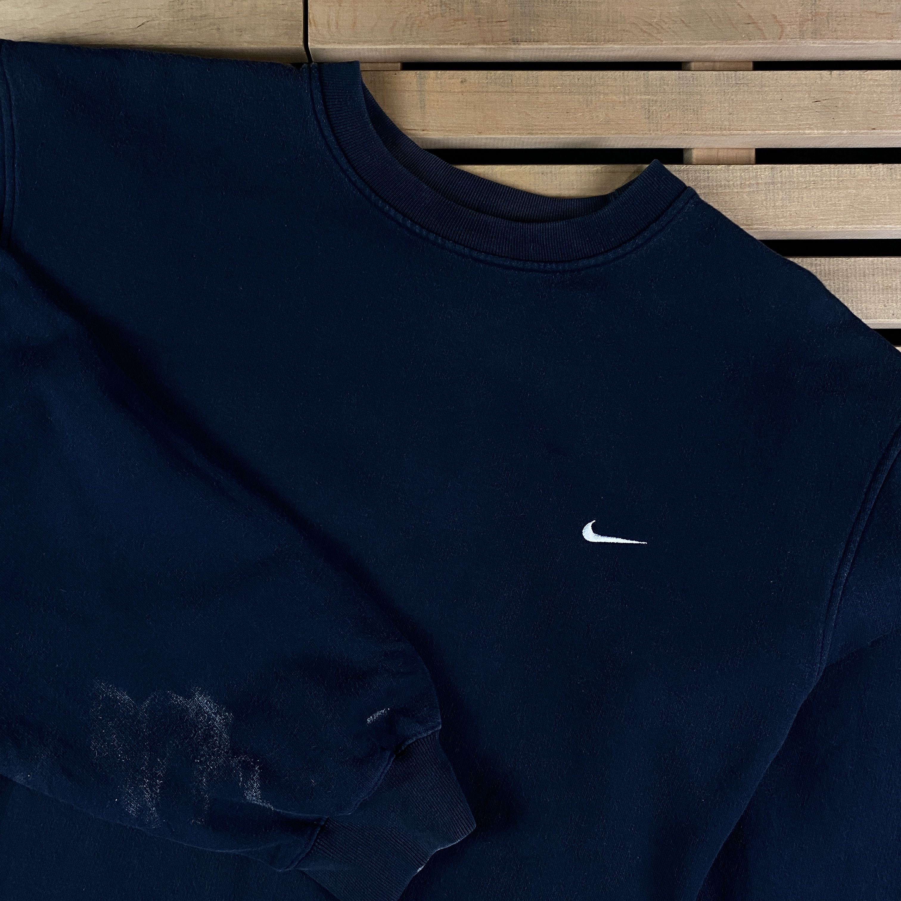 Nike × Vintage Mens Sweatshirt Nike Vintage Swoosh Size XL Size US XL / EU 56 / 4 - 2 Thumbnail