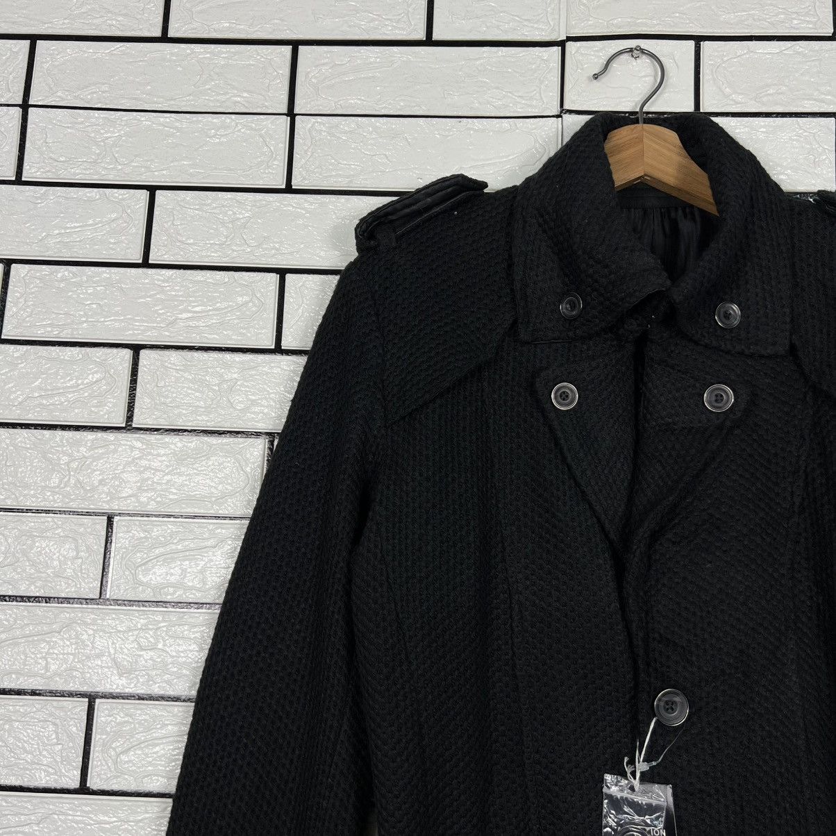 semanticdesign SEMANTICDESIGN Avant Garde Belted Coat Jacket #4144-C189 Size US L / EU 52-54 / 3 - 3 Thumbnail