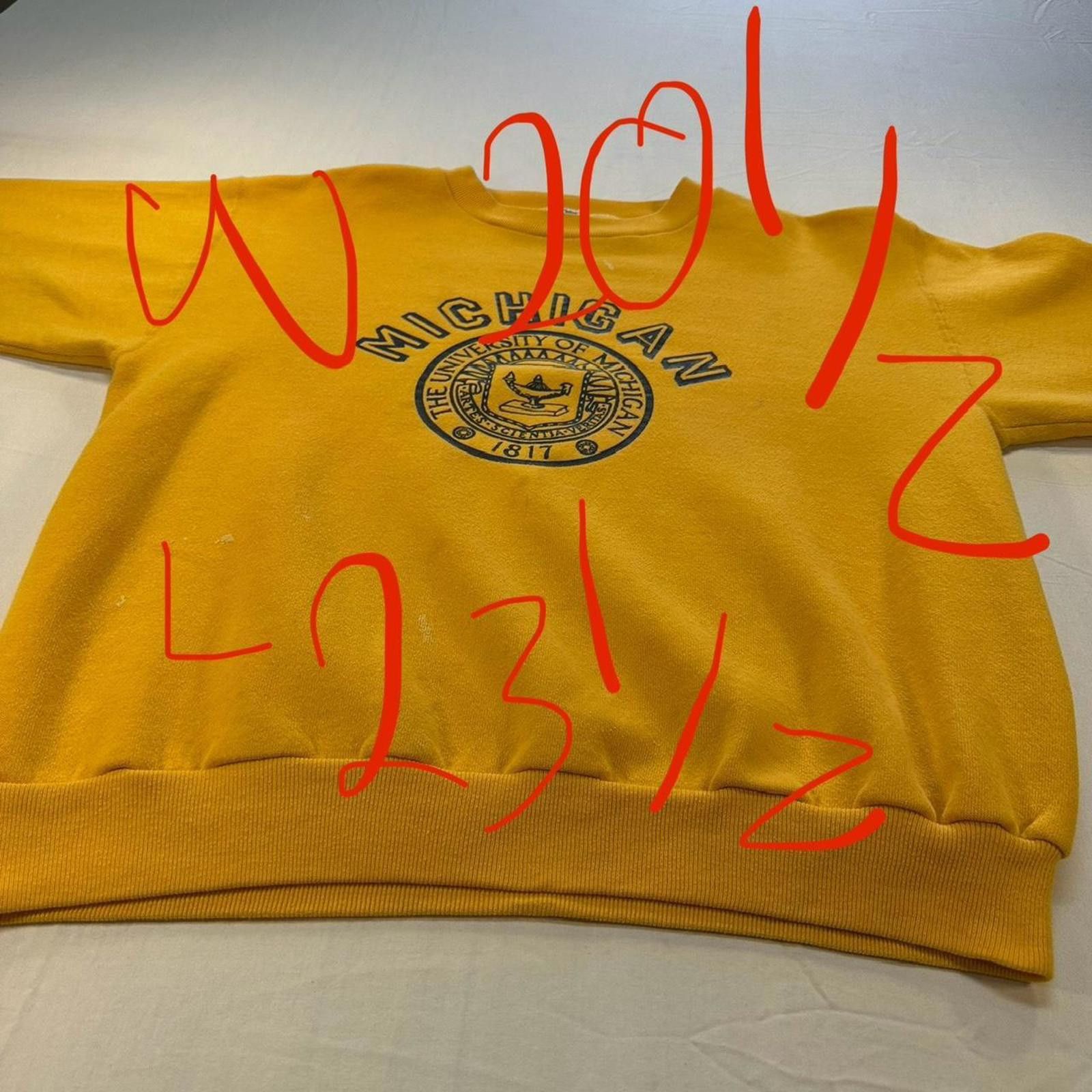 Russell Athletic 80s Russell Athletic Michigan University Crewneck Size US M / EU 48-50 / 2 - 6 Thumbnail