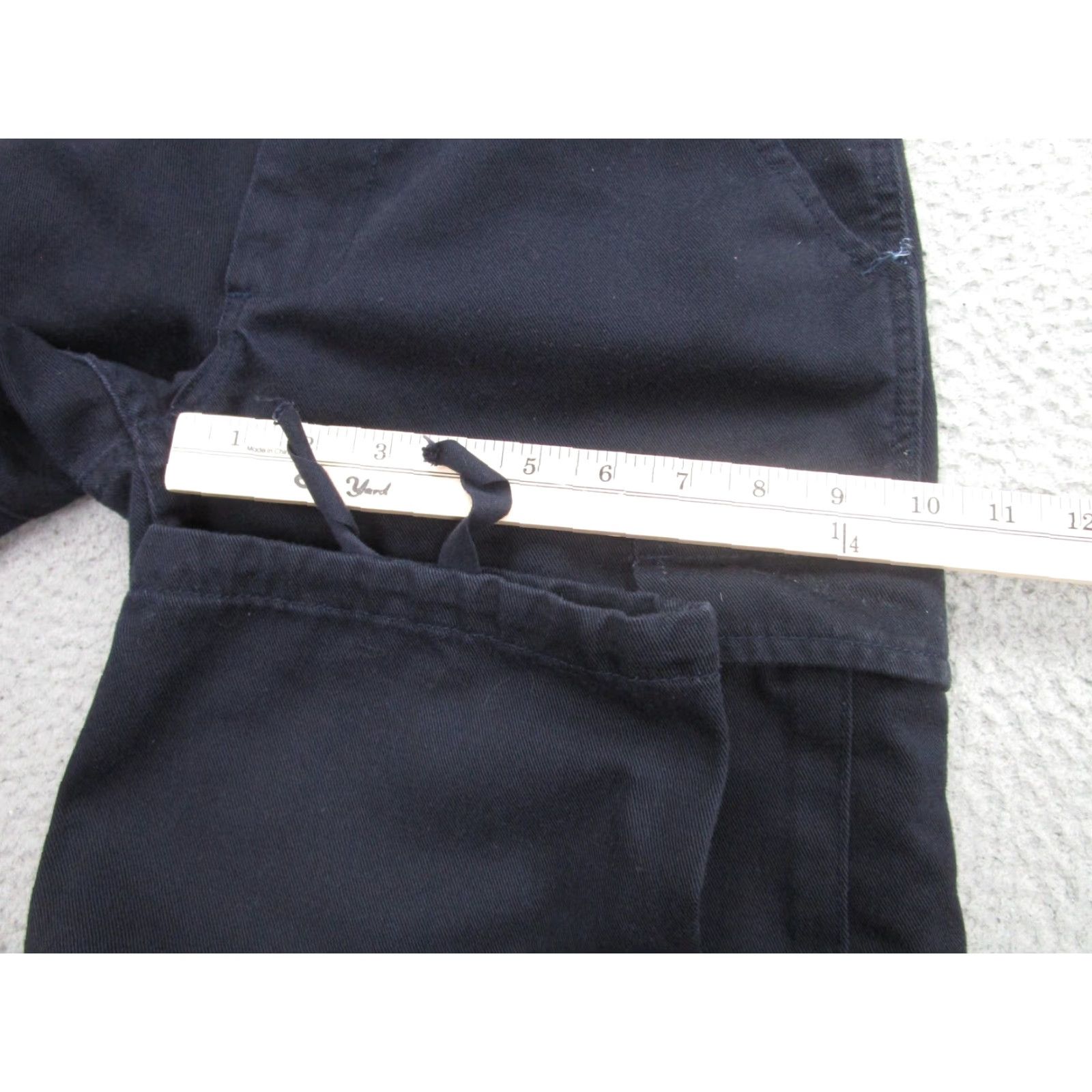 Vintage J Galt Cargo Pants Womens Small Blue Utility Drawstring Cargo Paratrooper Size 28" / US 6 / IT 42 - 6 Thumbnail