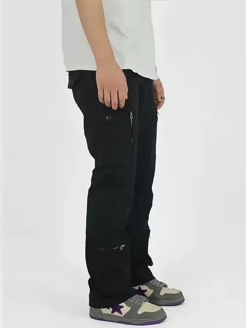 Designer × Japanese Brand × Vintage utility tactical zipper cargo pants Size US 32 / EU 48 - 3 Thumbnail