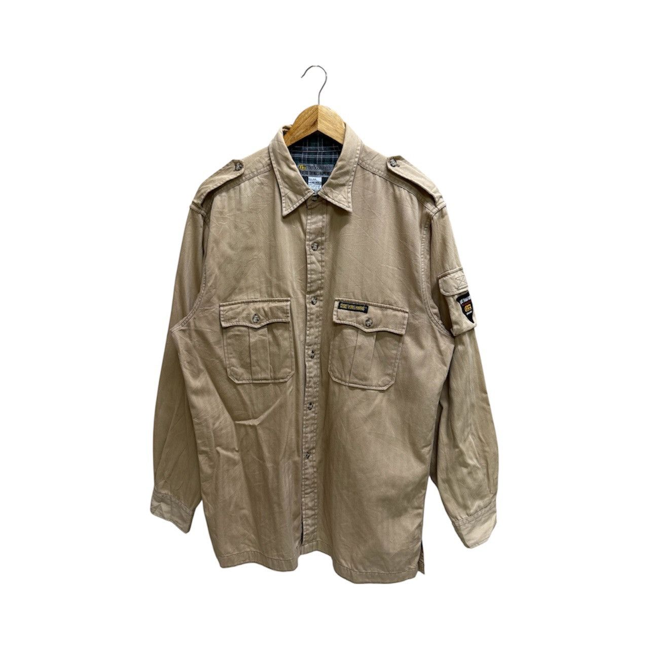 Japanese Brand VINTAGE GT HAWKINS ENGLAND OUTDOOR&FIELD BUTTON UP SHIRT Size US XL / EU 56 / 4 - 1 Thumbnail