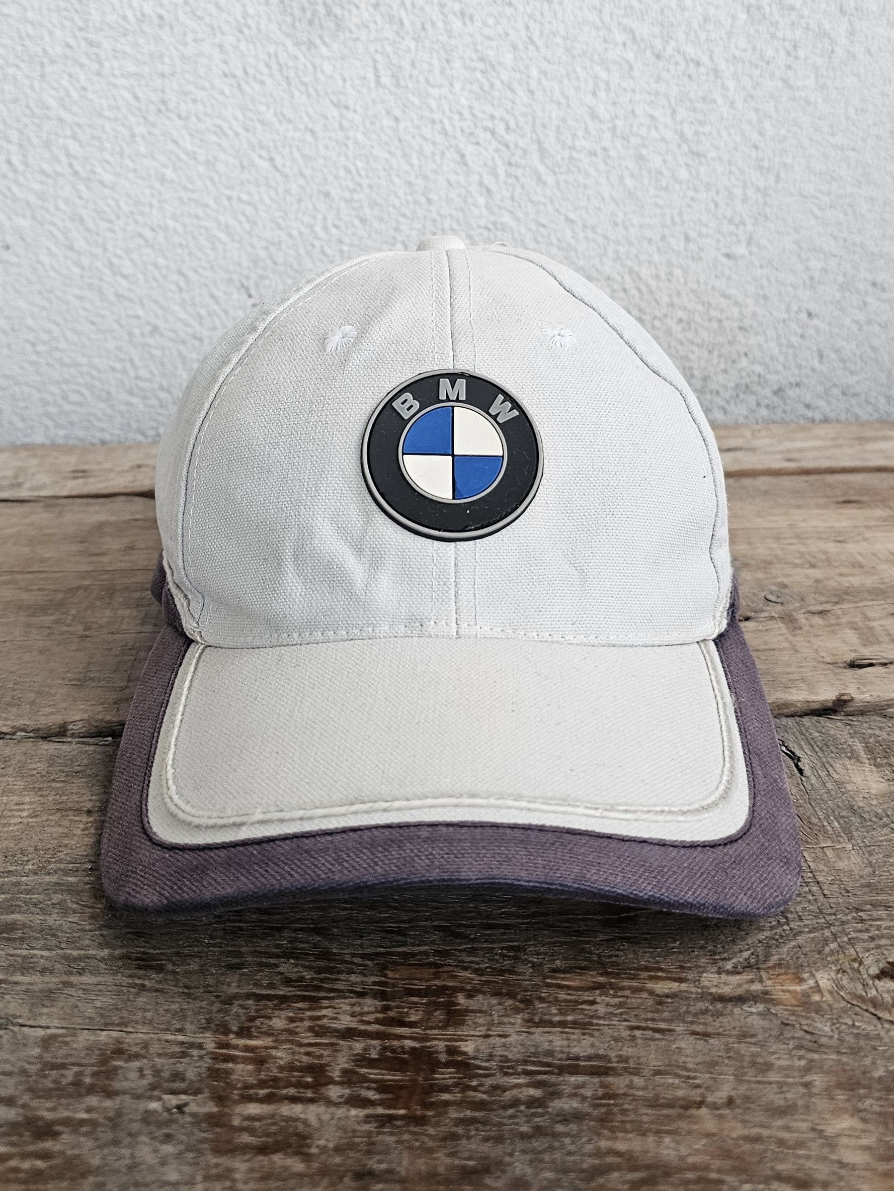 BMW Rubber Logo Vintage Hat