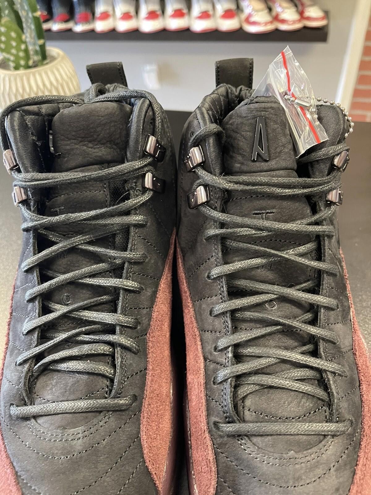 Jordan Brand Jordan 12 Retro A Ma Maniere Black Women 11.5 Women/10 Men Size US 11.5 / EU 44-45 - 6 Thumbnail
