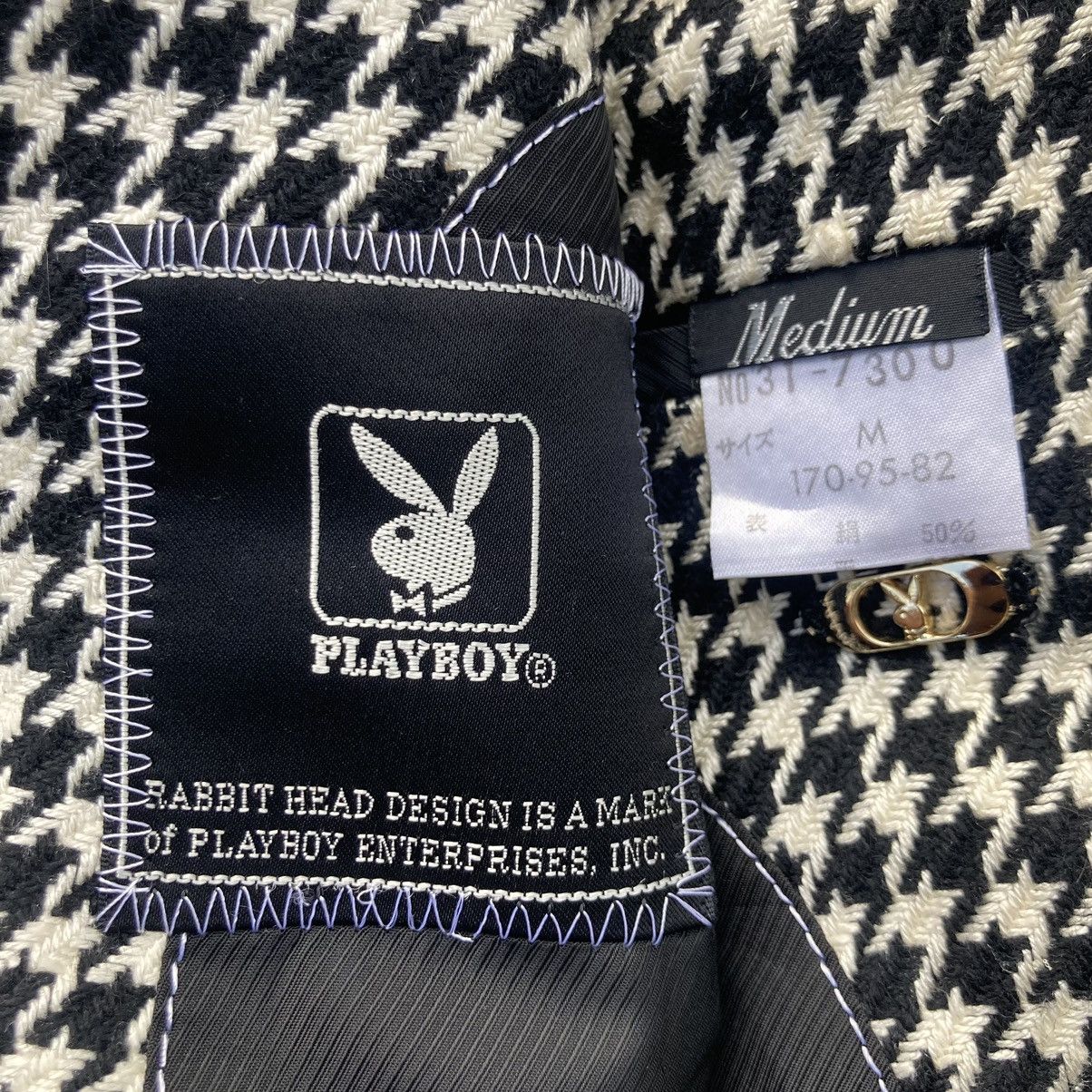 Playboy PLAYBOY HOUNDSTOOTH BLAZER JACKET Size US M / EU 48-50 / 2 - 7 Thumbnail