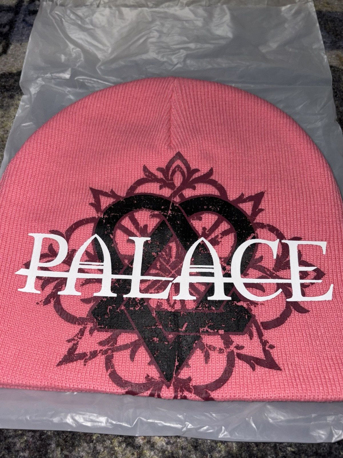 Palace Palace Tri Gram Nein Cuff Beanie Size ONE SIZE - 3 Thumbnail
