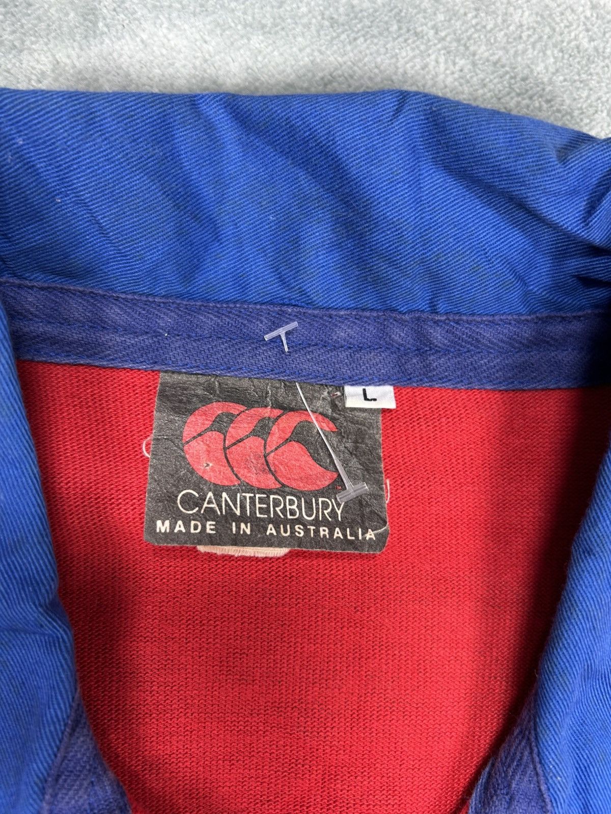 Canterbury of New Zealand Vintage Canterbury 1992 Newcastle Knight Rugby Shirt Size US L / EU 52-54 / 3 - 5 Thumbnail