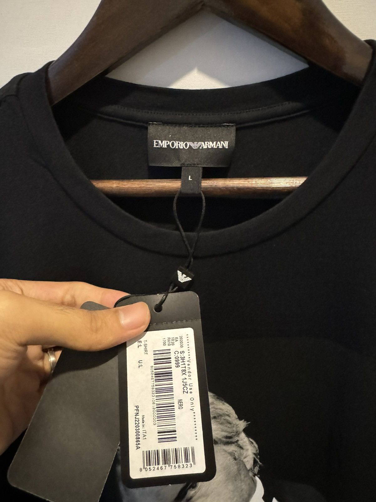 Emporio Armani Emporio Armani face Tee Size US L / EU 52-54 / 3 - 3 Thumbnail
