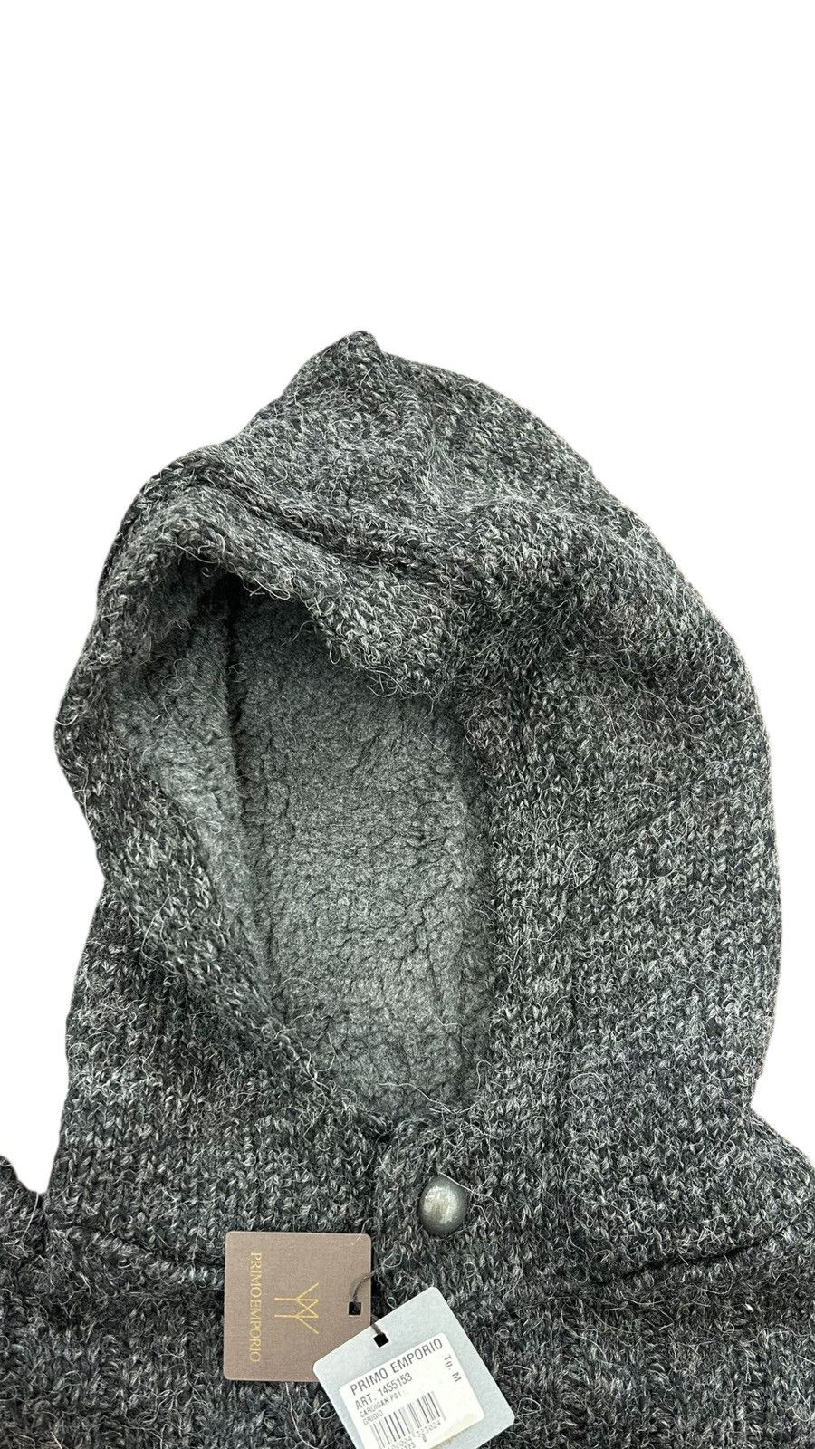 Other NWT Primo Emporio Hooded Knit Jacket - Grey - Size M Size US M / EU 48-50 / 2 - 4 Thumbnail