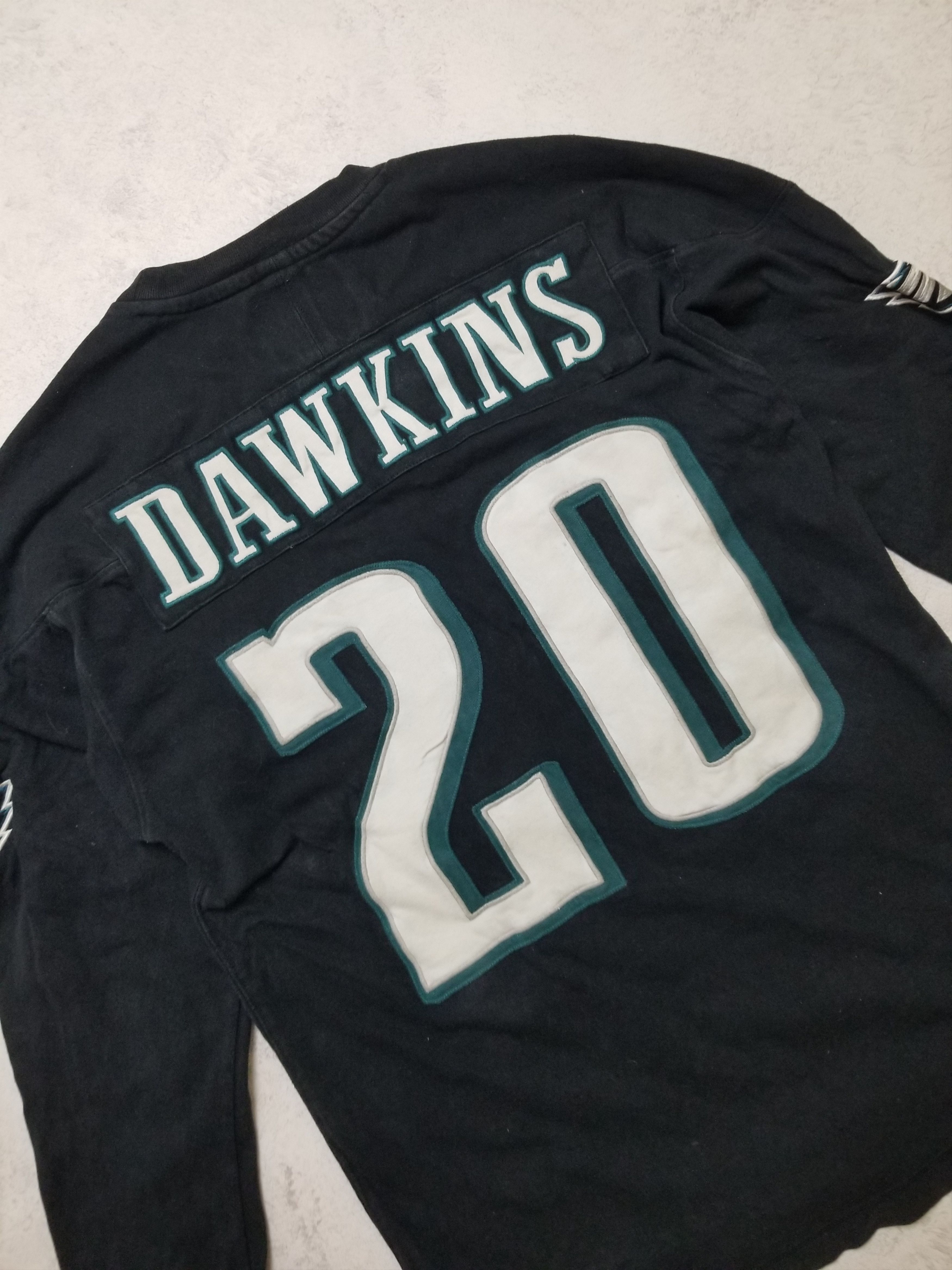 Mitchell & Ness Philadelphia Eagles #20 Brian Dawkins Long Sleeve Size US L / EU 52-54 / 3 - 11 Thumbnail