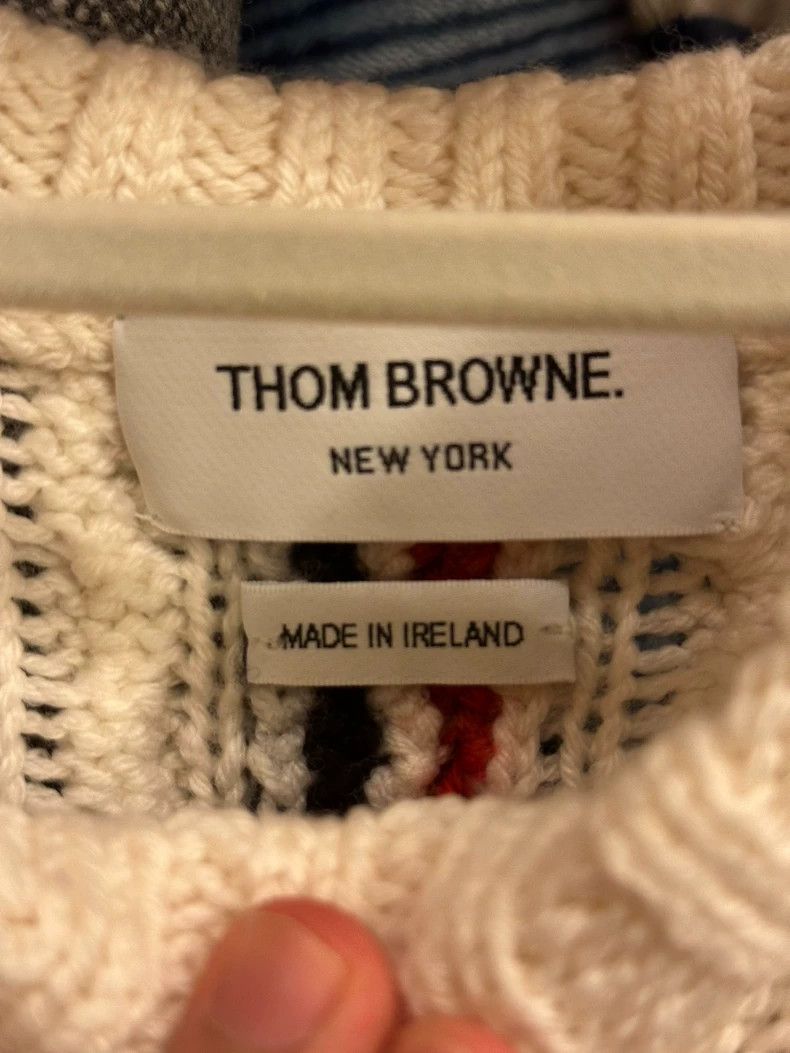 Thom Browne Thom Browne Wool knit sweater Size US XXS / EU 40 - 3 Thumbnail