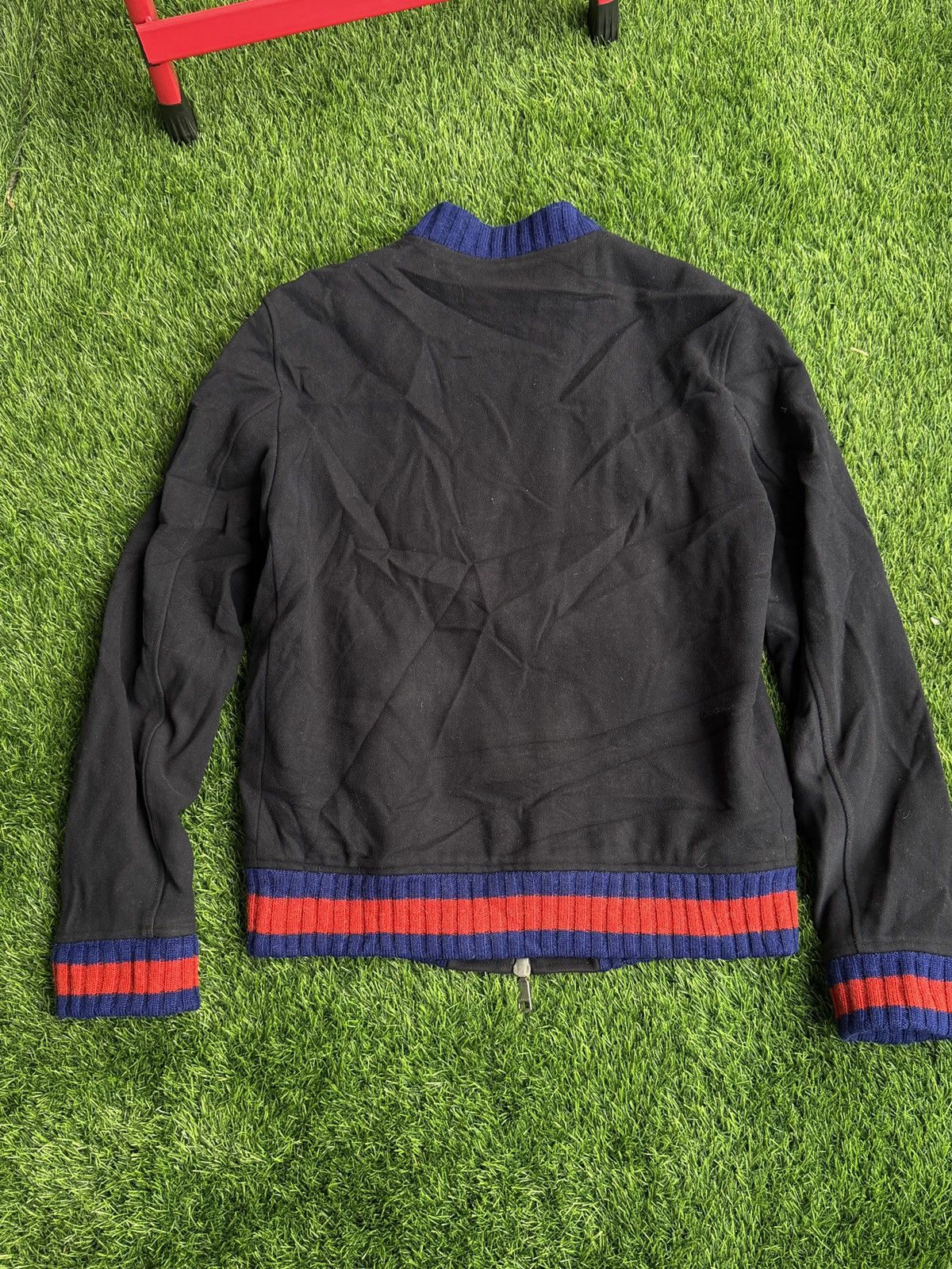 Gucci Bee embroidered wool Bomper Size US L / EU 52-54 / 3 - 20 Thumbnail