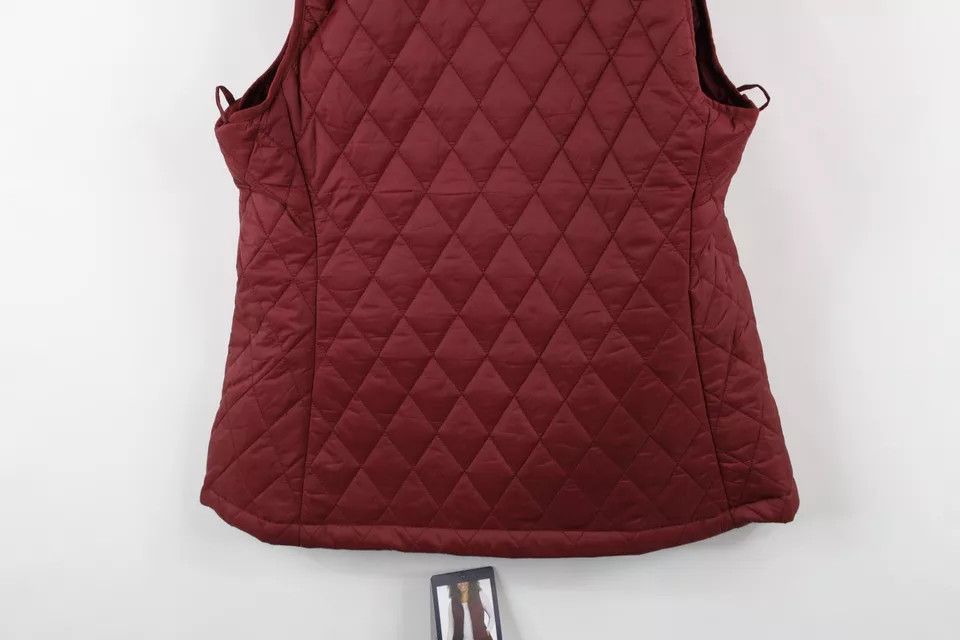 Lands' End × Vintage New Lands End 3 In 1 System Hooded Jacket Puffer Vest Red Size M / US 6-8 / IT 42-44 - 21 Thumbnail