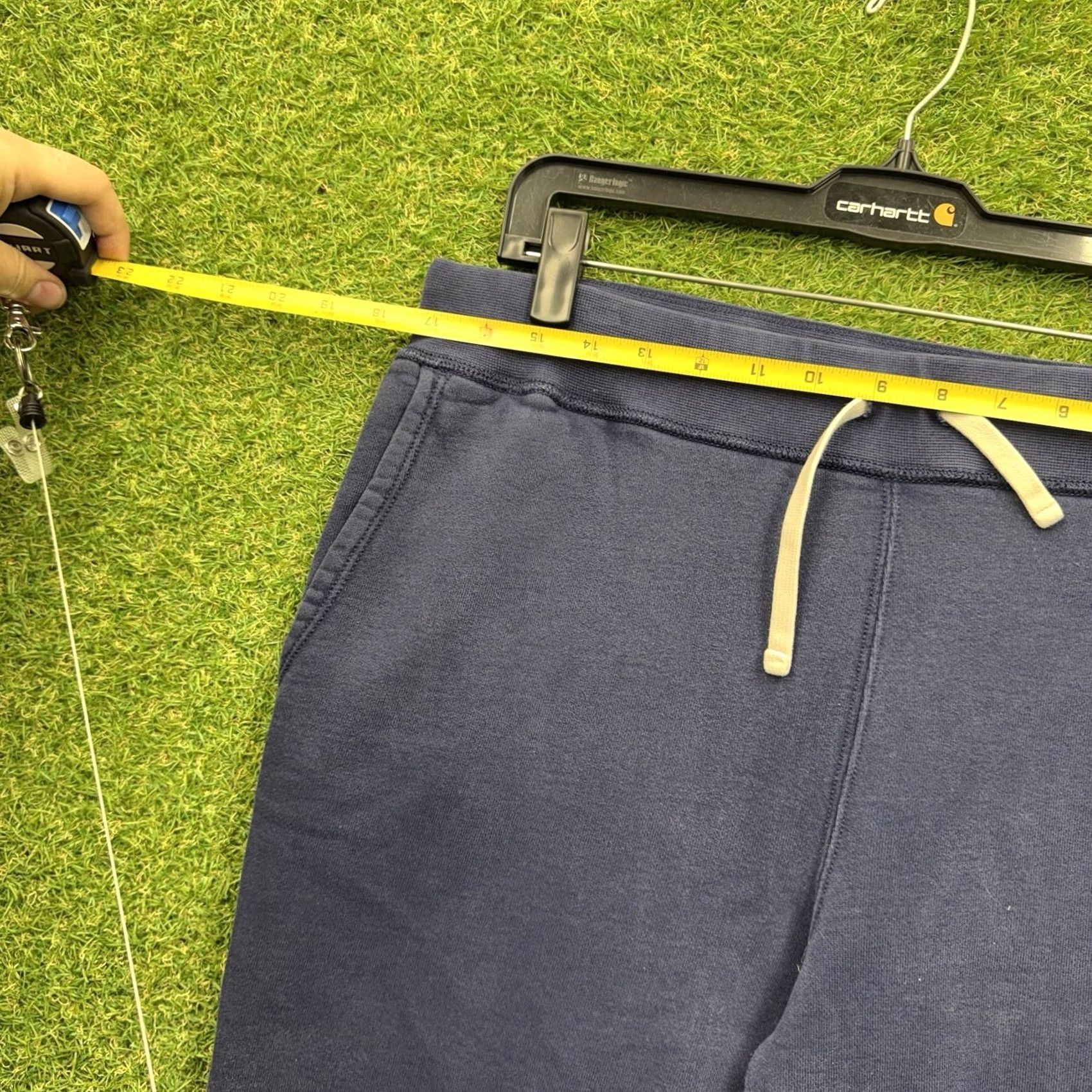 Polo Ralph Lauren Polo Ralph Lauren Sweatpants Mens Large Drawstring Comfort Lounge Thick Blue Polo Ralph Lauren Sweatpants Mens L Blue Athleisure Logo 2000s Size US L / EU 52-54 / 3 - 3 Thumbnail