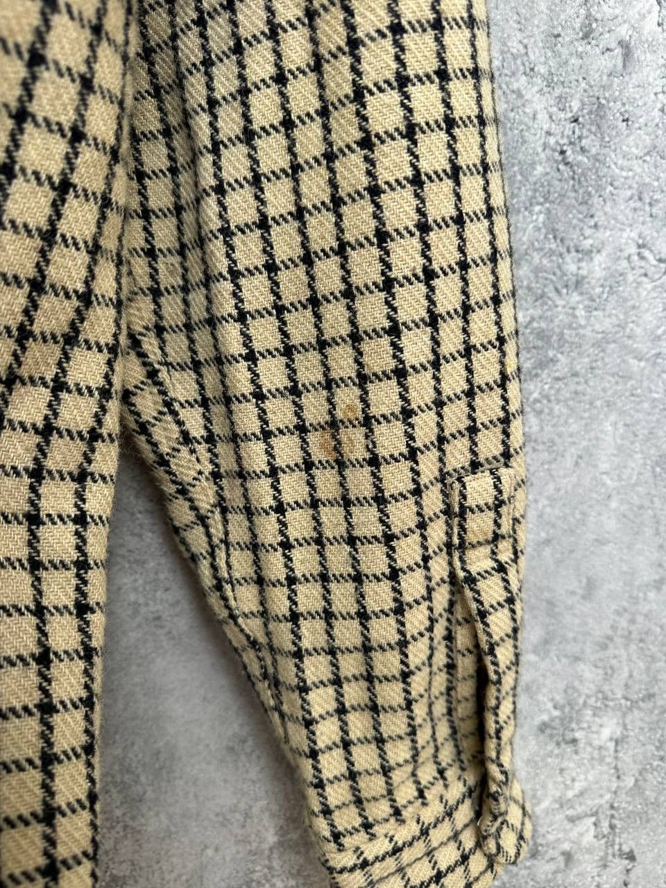 Abercrombie & Fitch × Vintage Abercrombie Fitch Vintage Plaid Overshirt Wool Button Jacket Size US M / EU 48-50 / 2 - 12 Thumbnail