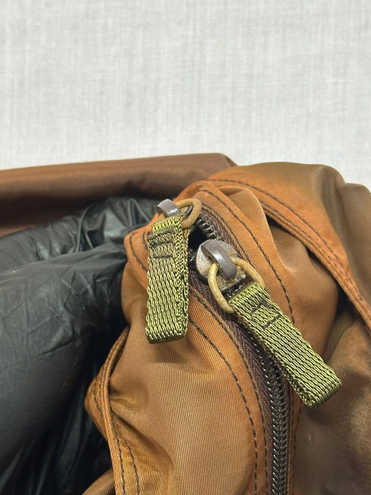 Prada vintage Prada Tessuto Nylon khaki green shoulder Size ONE SIZE - 23 Thumbnail