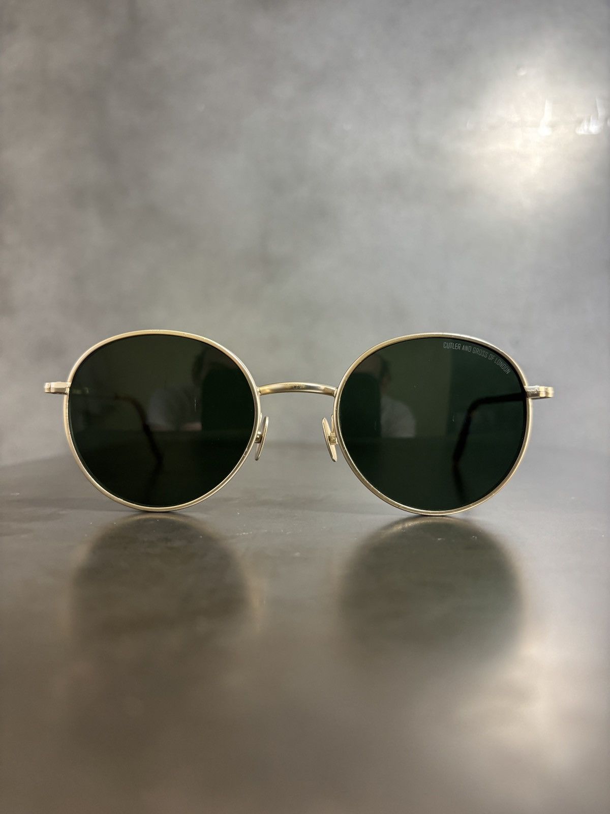 Cutler and Gross Cutler and Gross Sunglasses M:1314 Metal Handmade in Italy Size ONE SIZE - 7 Thumbnail