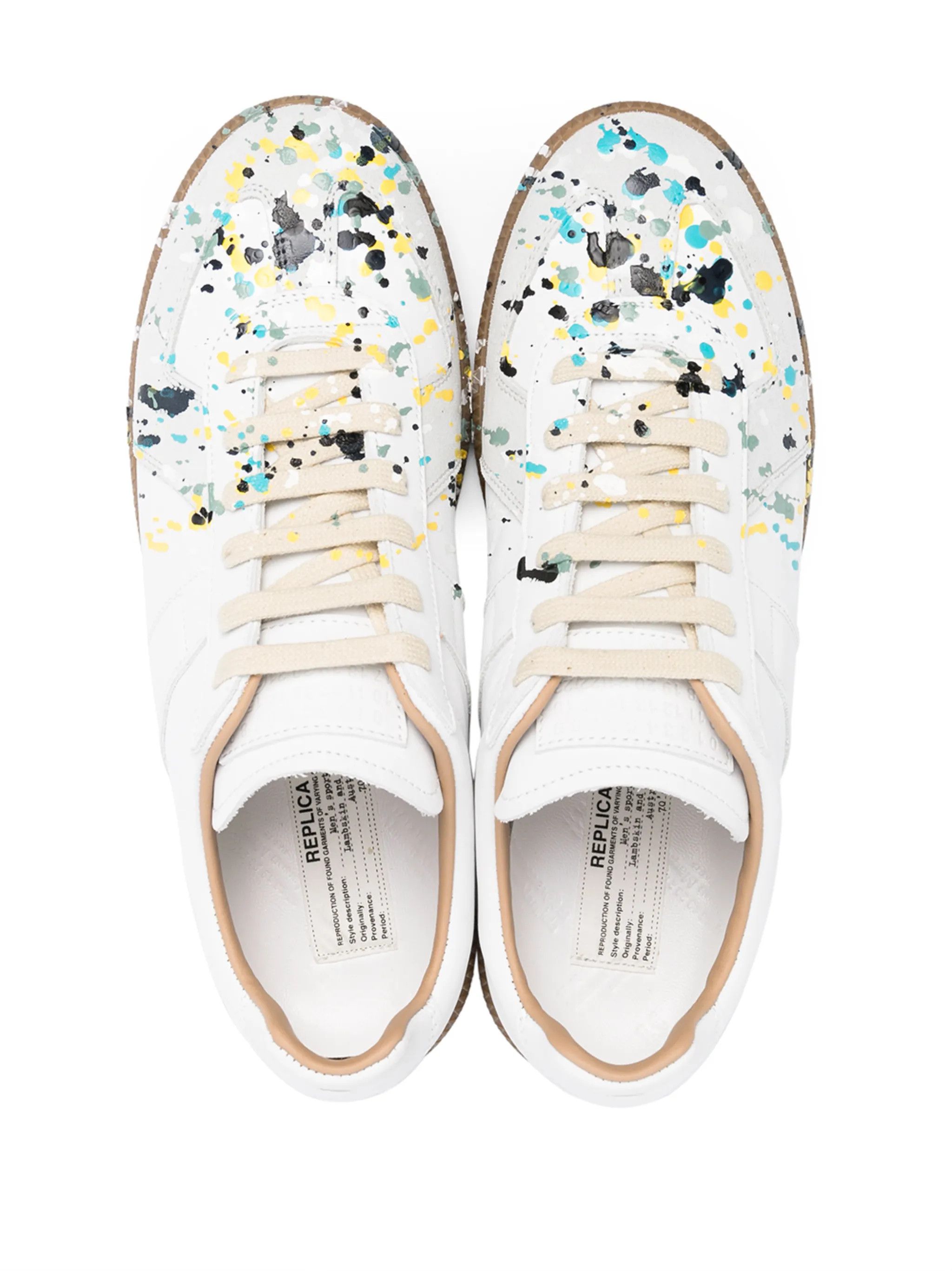 Maison Margiela o1w1db10725 Replica Low-Top Sneakers in White Size US 6 / IT 36 - 4 Thumbnail