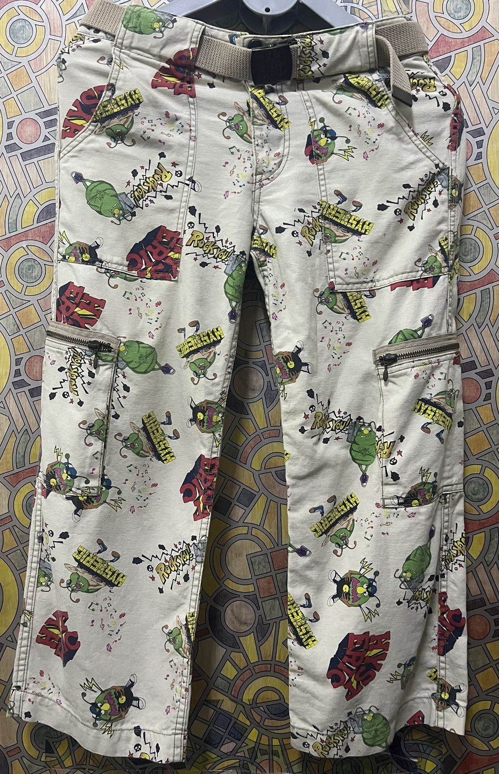 Cartoon Network × Hysteric Glamour PANTS Hysteric Glamour Rock You MONOGRAM Size US 30 / EU 46 - 22 Thumbnail