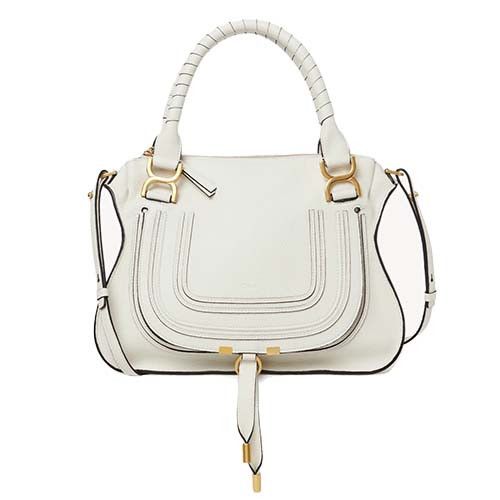 Chloe o1loc1c1024 Size: OS / Marcie Medium Double Carry in White Size ONE SIZE - 1 Preview