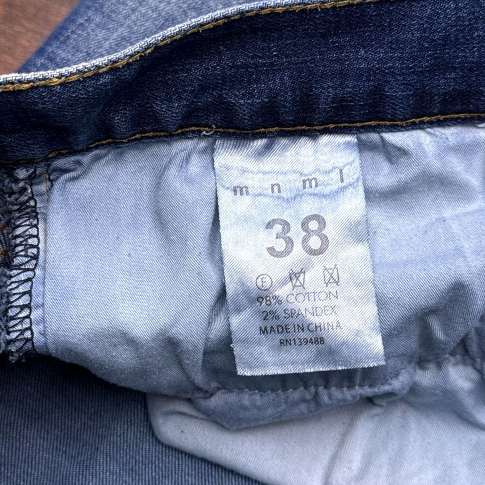 MNML MNML Skinny Jeans Mens 38 Ankle Zip Distressed Stretch Jeans Size US 38 / EU 54 - 5 Thumbnail