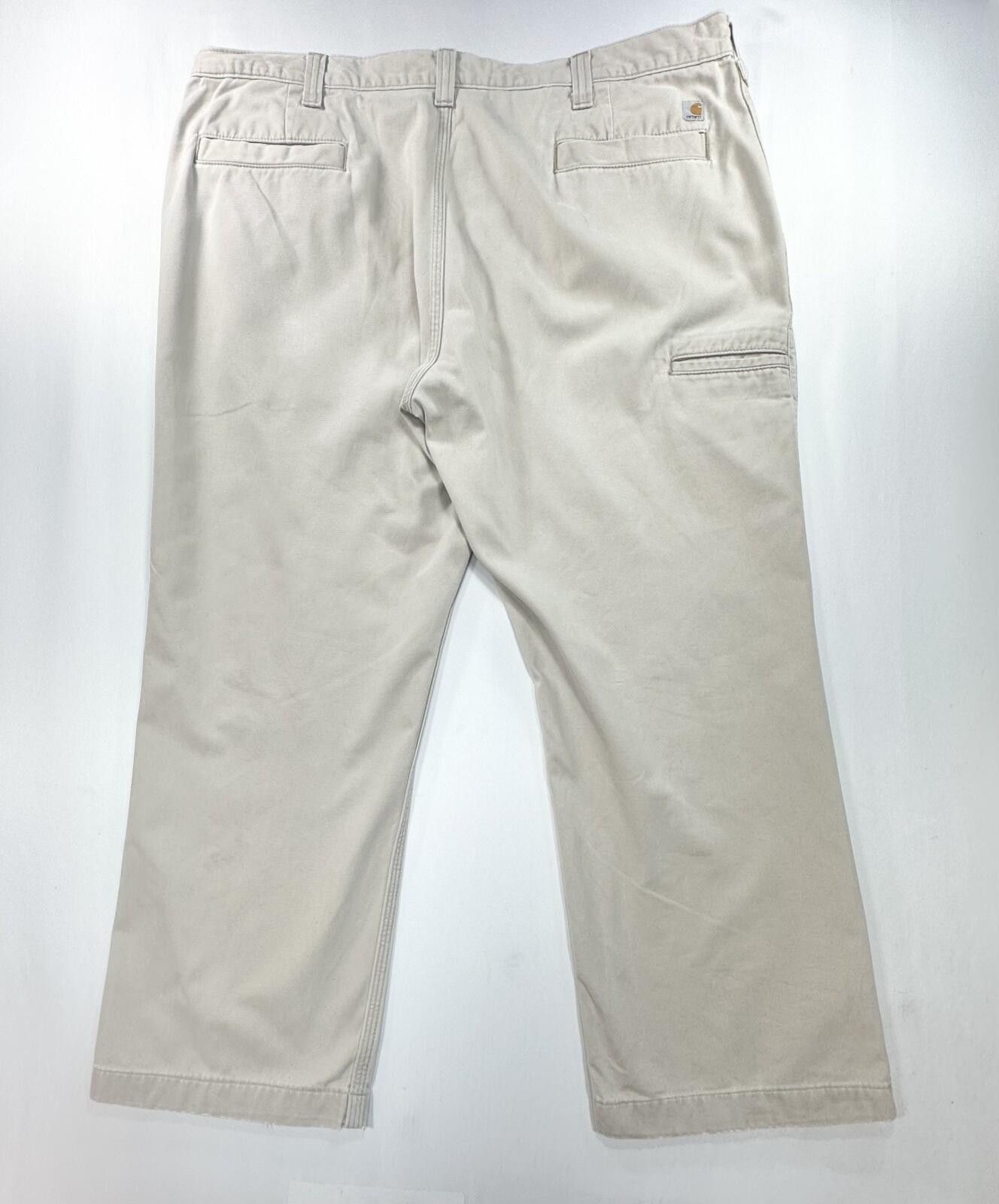 Carhartt Carhartt Cotton Relaxed Fit Pocket Chinos Brown Mens 42/30 Size US 42 / EU 58 - 2 Thumbnail