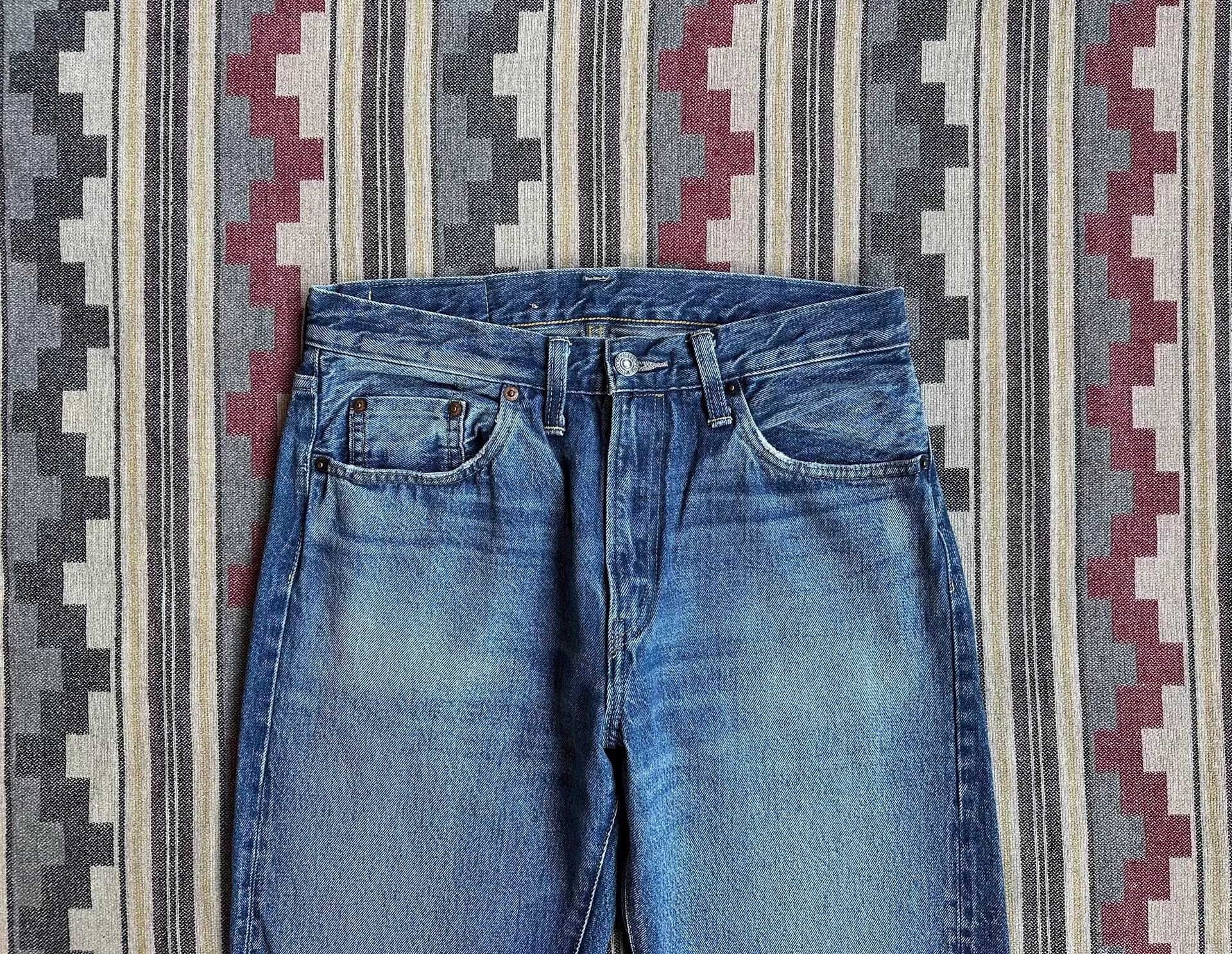 Levi's Levi's LVC 1954 501ZXX Heavy Wash Selvedge Jeans Japan Size US 30 / EU 46 - 3 Thumbnail
