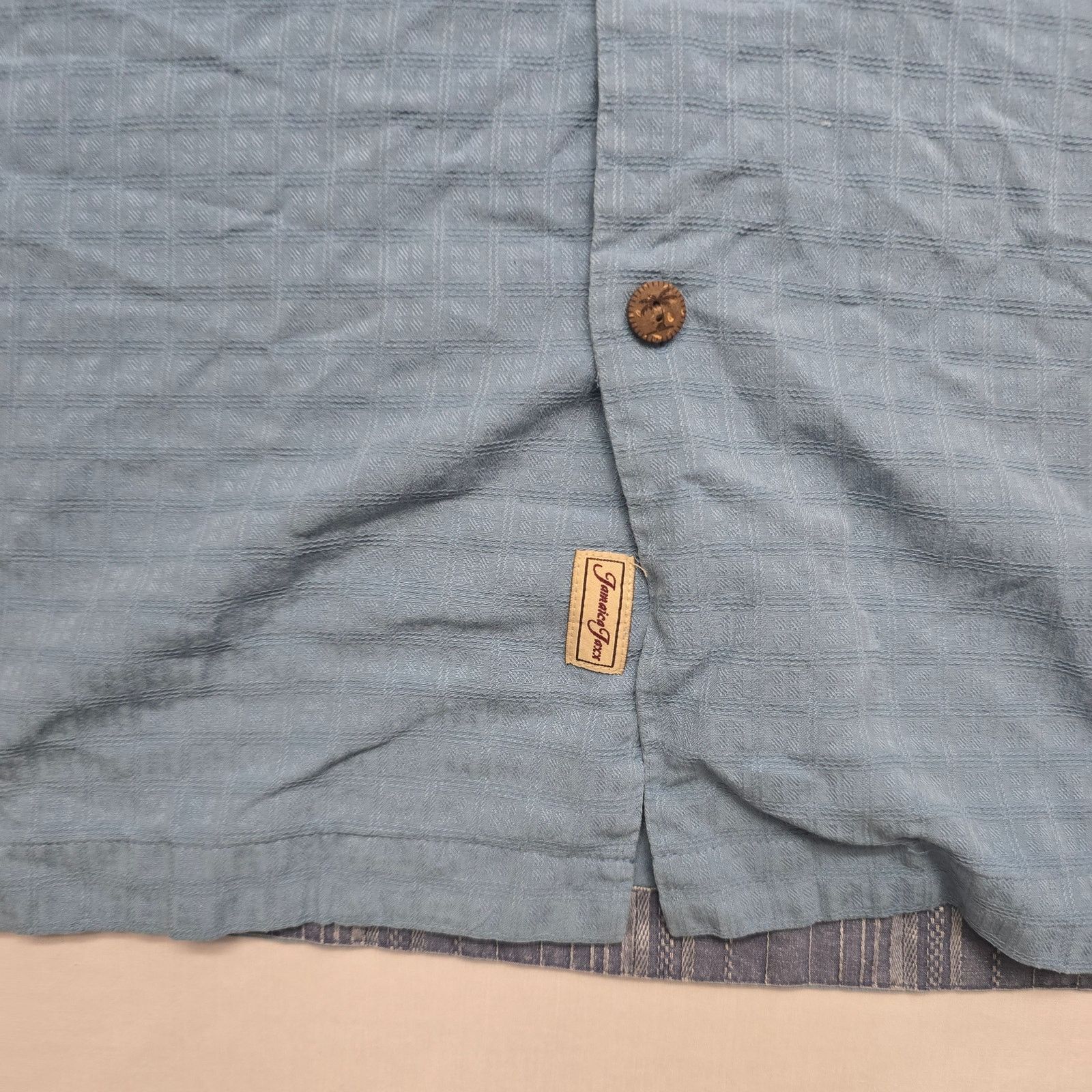 Other Jamaica Jaxx Button Up 2XL Blue Island Hawaiian Camp Shirt Size US XXL / EU 58 / 5 - 5 Thumbnail