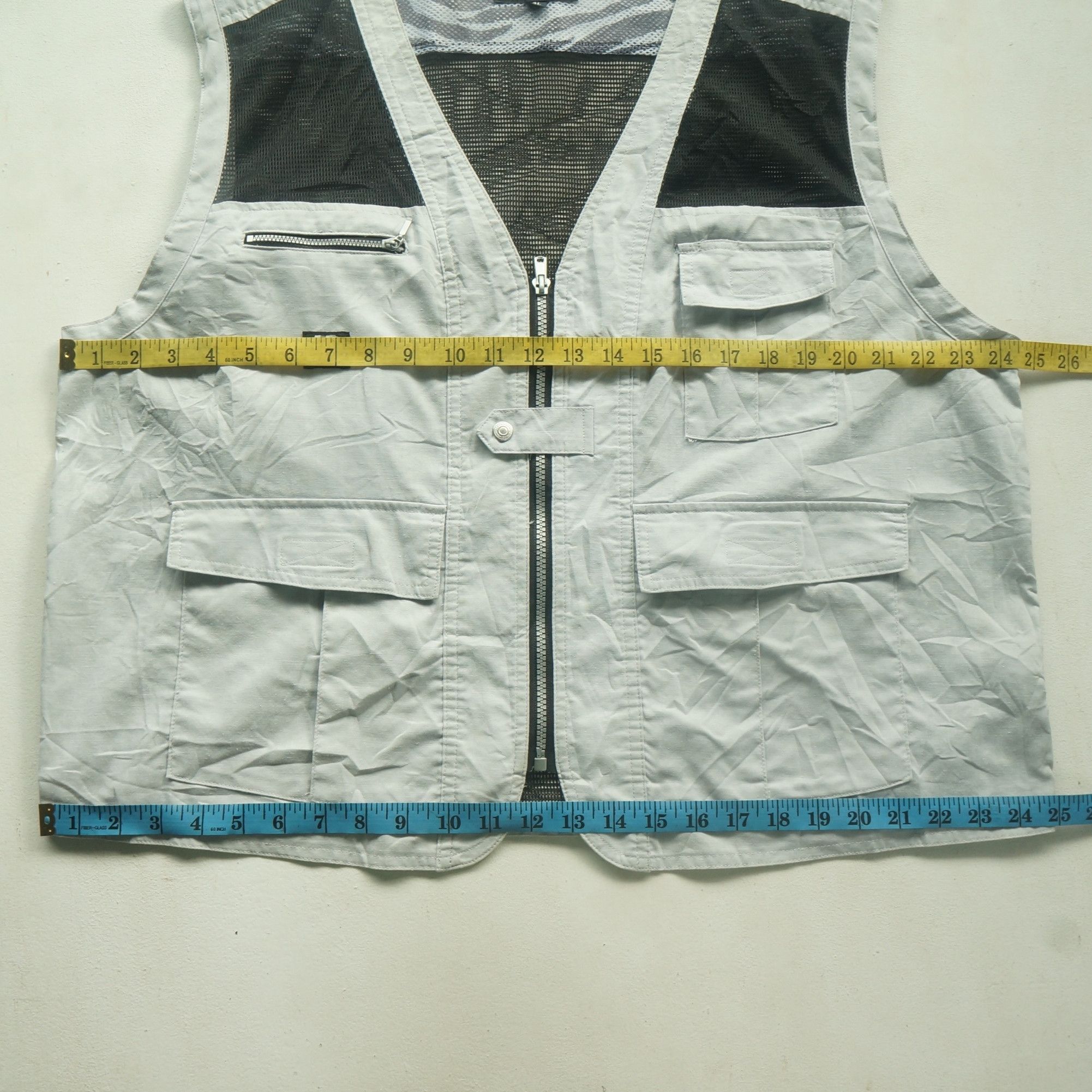 Japanese Brand Kurodaruma Heybeau Lightweight Mesh Vest Size US XXL / EU 58 / 5 - 8 Thumbnail