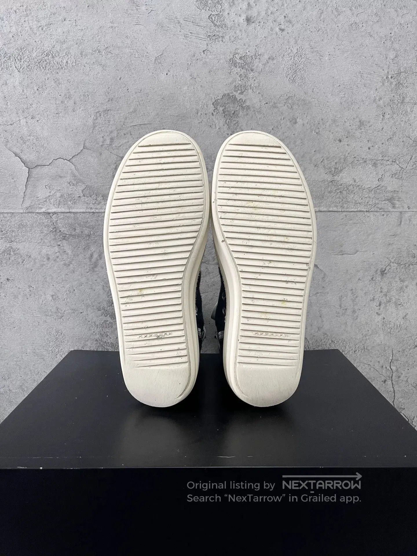 Rick Owens Drkshdw Rick Owens DRKSHDW High-Top Wool Sneakers. Size US 8.5 / EU 41-42 - 7 Thumbnail