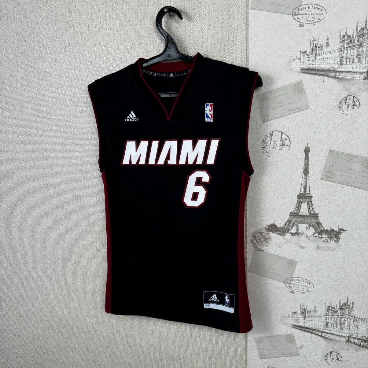 Adidas × NBA LEBRON JAMES #6 MIAMI HEAT ADIDAS SWINGMAN JERSEY NBA XS Size US XS / EU 42 / 0 - 4 Thumbnail