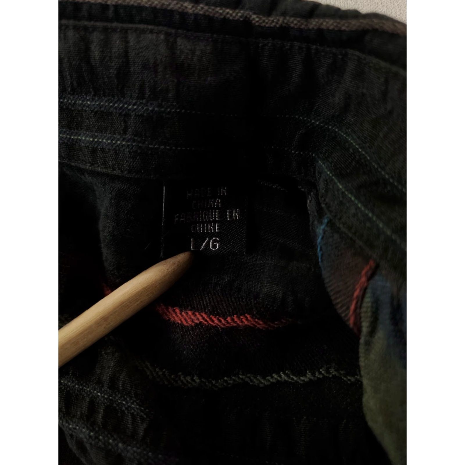 Vintage VINTAGE Jhane Barnes Button Up Shirt Textured Black Long Sleeve Mens L Size US L / EU 52-54 / 3 - 4 Thumbnail
