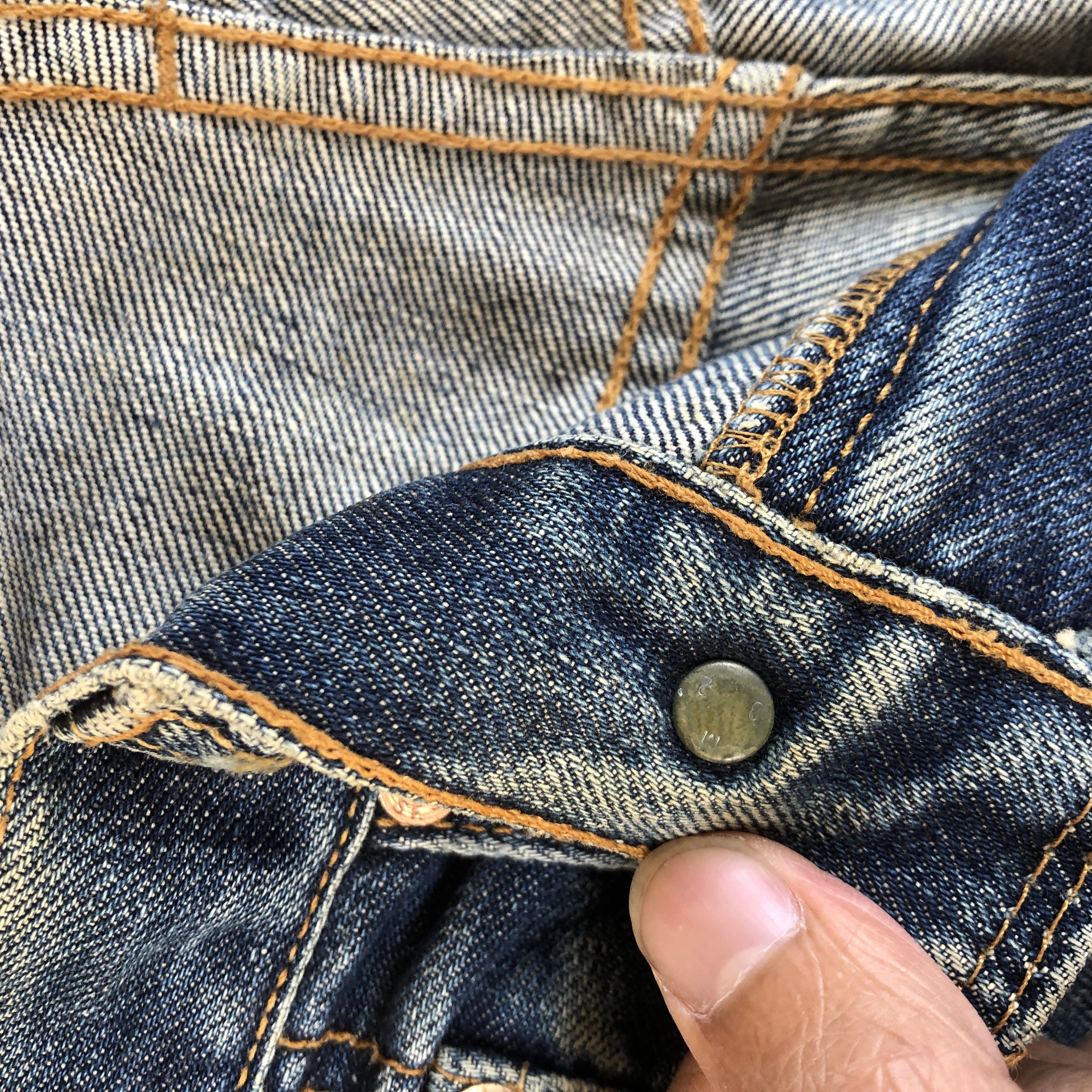 Levi's Vintage Distressed Levi's Jeans Levis 512 Dark Blue Denim Size US 32 / EU 48 - 7 Thumbnail