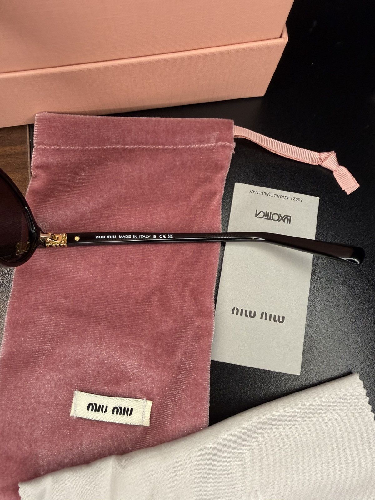 Miu Miu Sunglasses MIU MIU SMU04Z Size ONE SIZE - 5 Thumbnail
