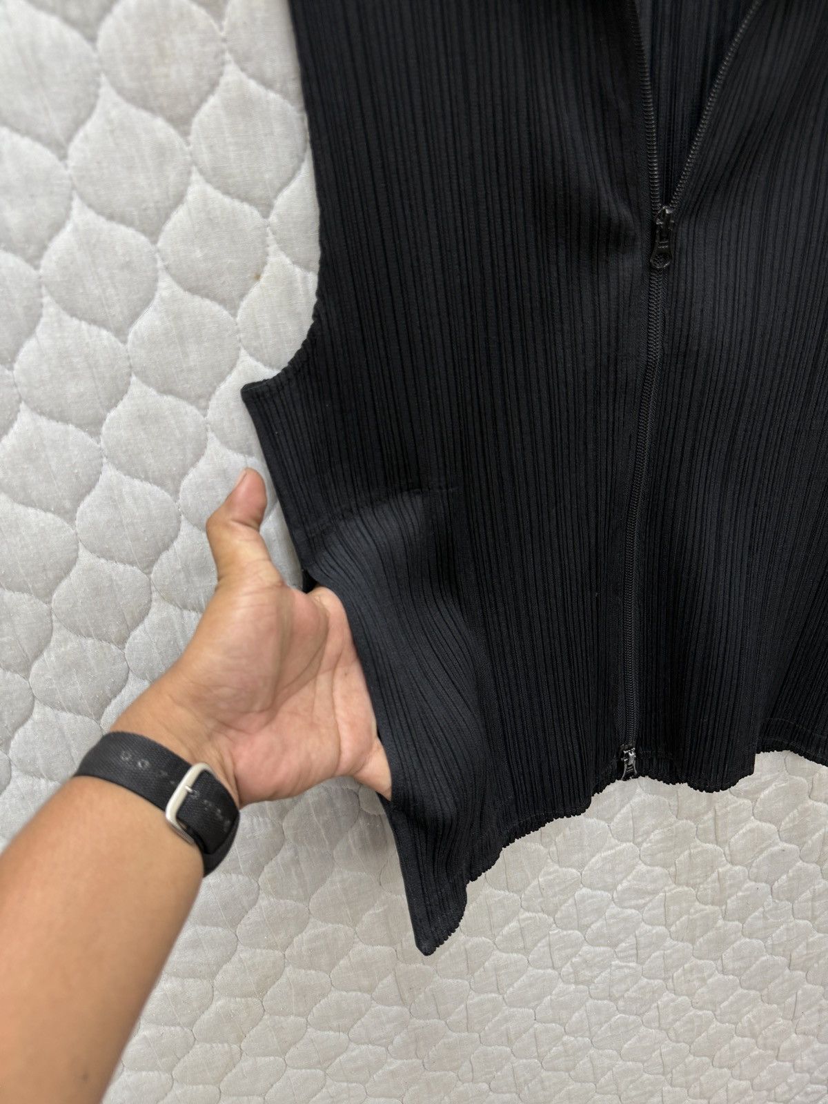 Pleats Please Issey Miyake 🔥🔥🔥ARCHIVE PLEATS PLEASE ISSEY MIYAKE ZIPPER SHIRTS Size M / US 6-8 / IT 42-44 - 12 Thumbnail
