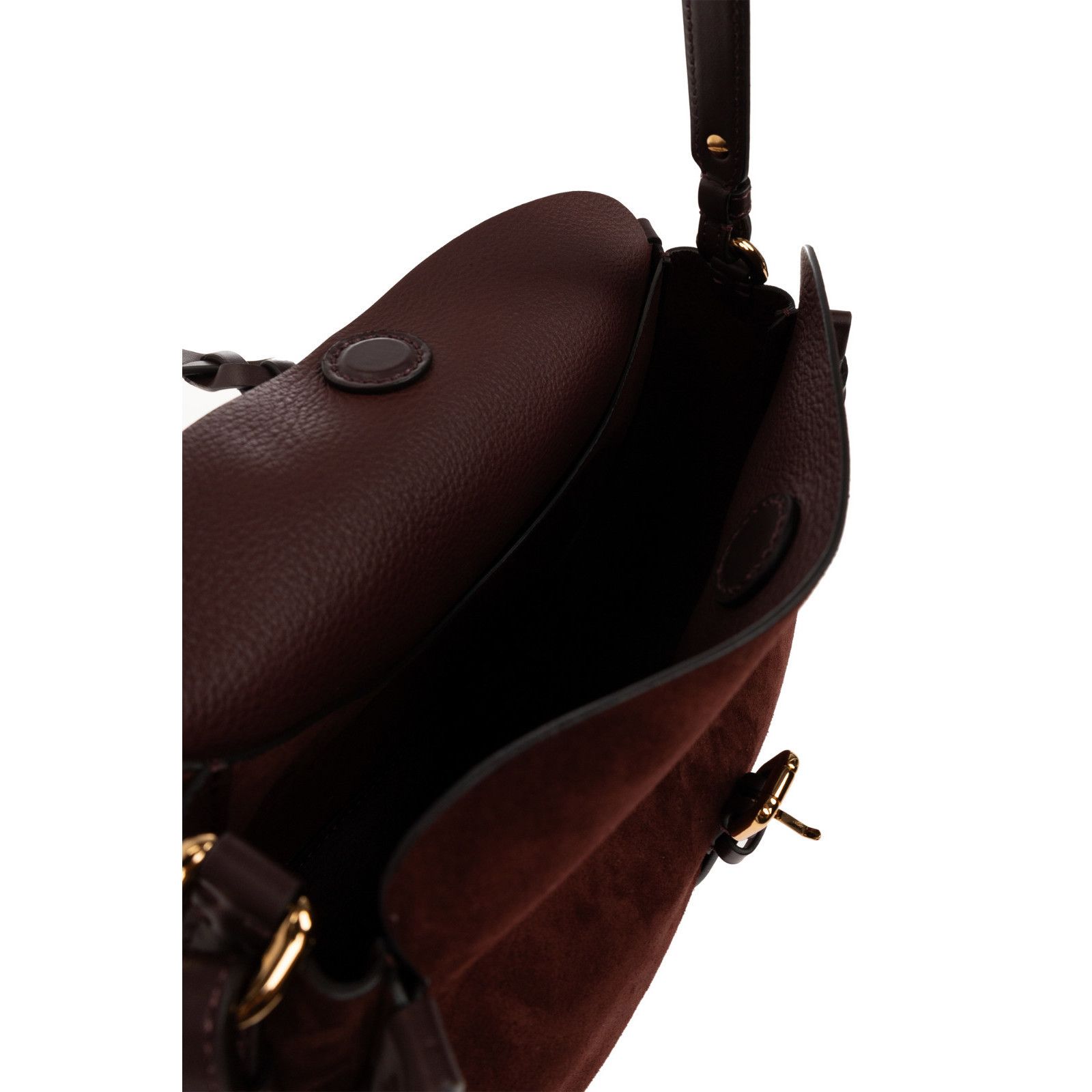 Etro ETRO Pony Medium Burgundy Suede Shoulder Bag New & Authentic Size ONE SIZE - 4 Thumbnail