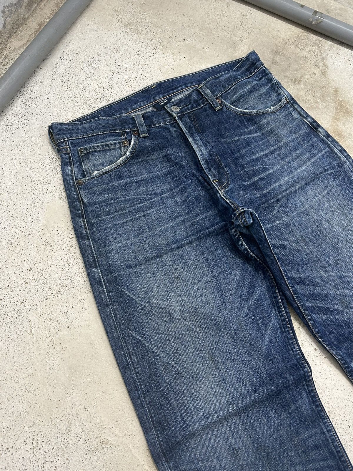Levi's Levis 503 Relaxed Fit Blue Jeans Baggy Style Size US 33 - 5 Thumbnail