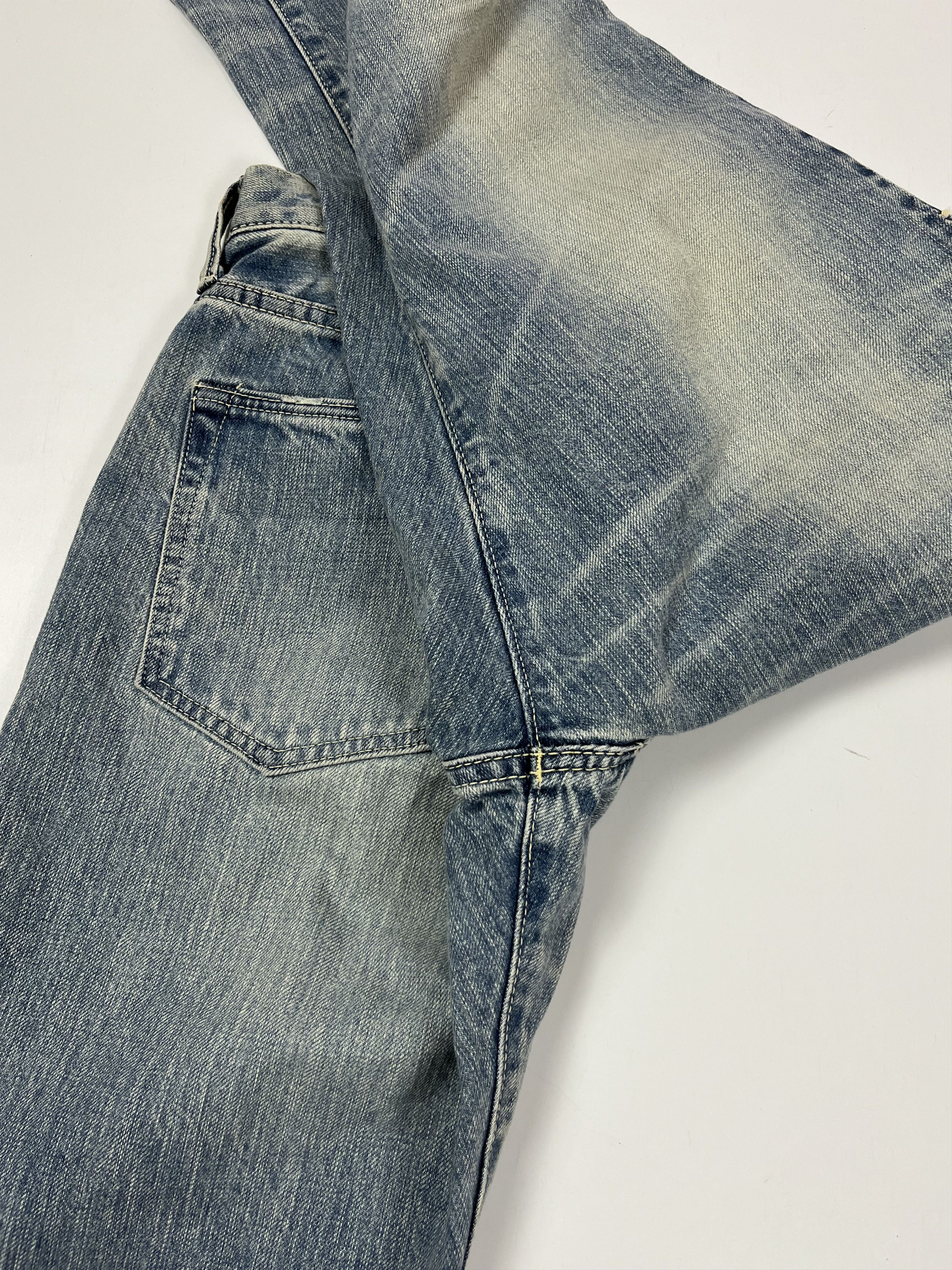 Prps Prps Japan Denim Jeans Selvedge Size W33 L34 Distressed Size US 33 - 13 Thumbnail