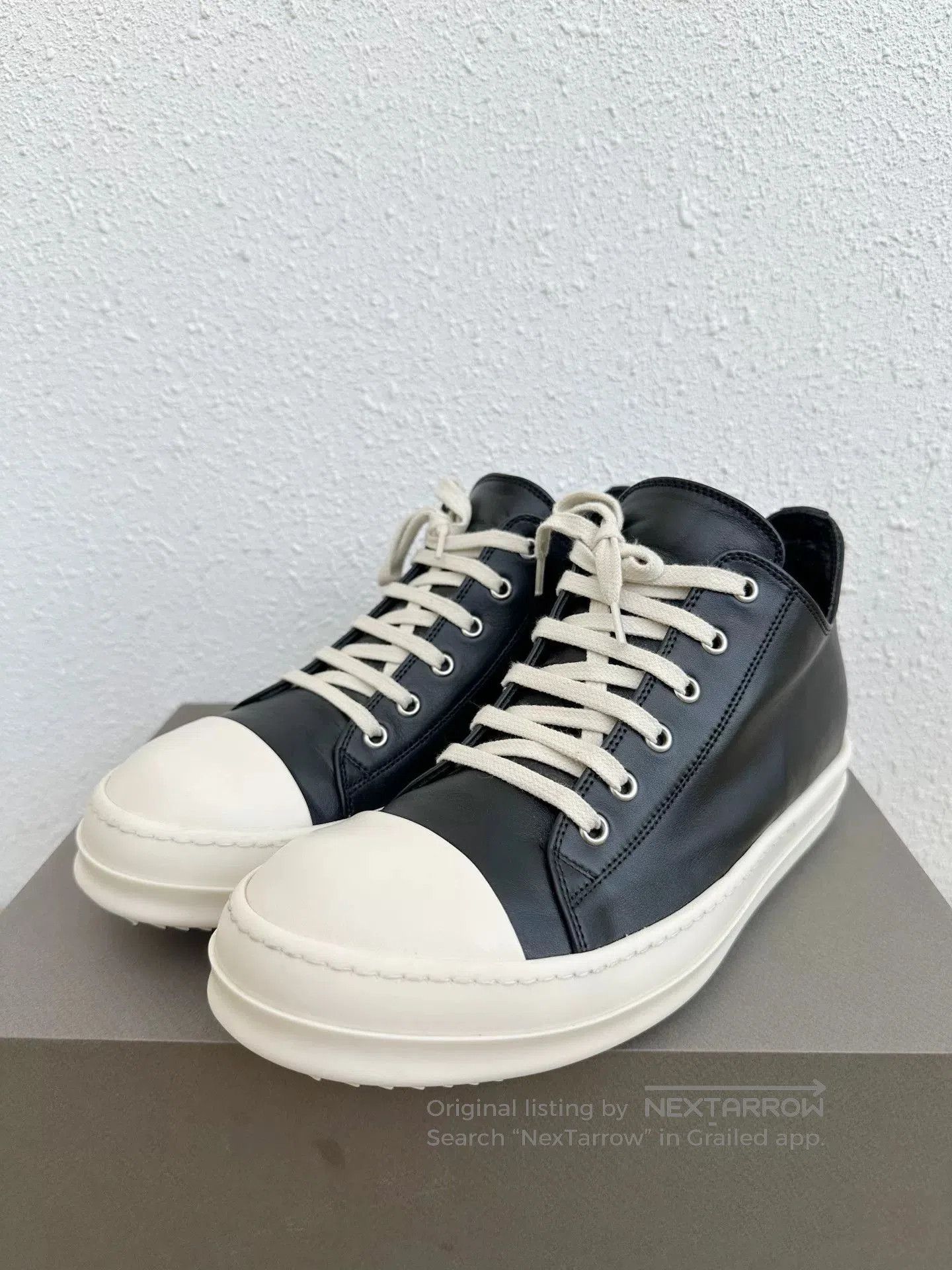 Rick Owens Rick Owens x Converse Calf Leather Low Top. Size US 9 / EU 42 - 5 Thumbnail