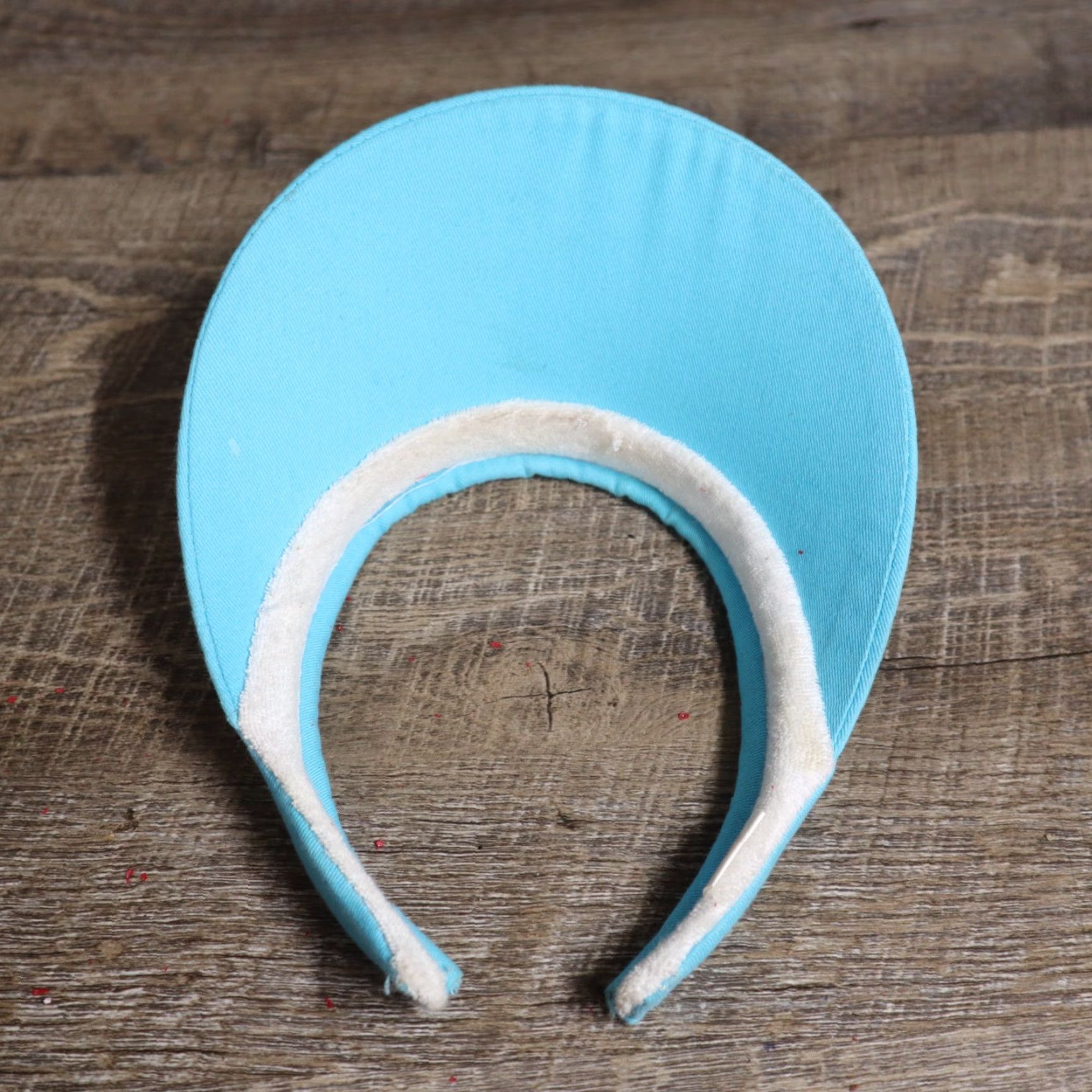Vintage OBX Visor Light Blue Women’s Hat Visor Adjustable Blue Outdoor Size ONE SIZE - 6 Thumbnail