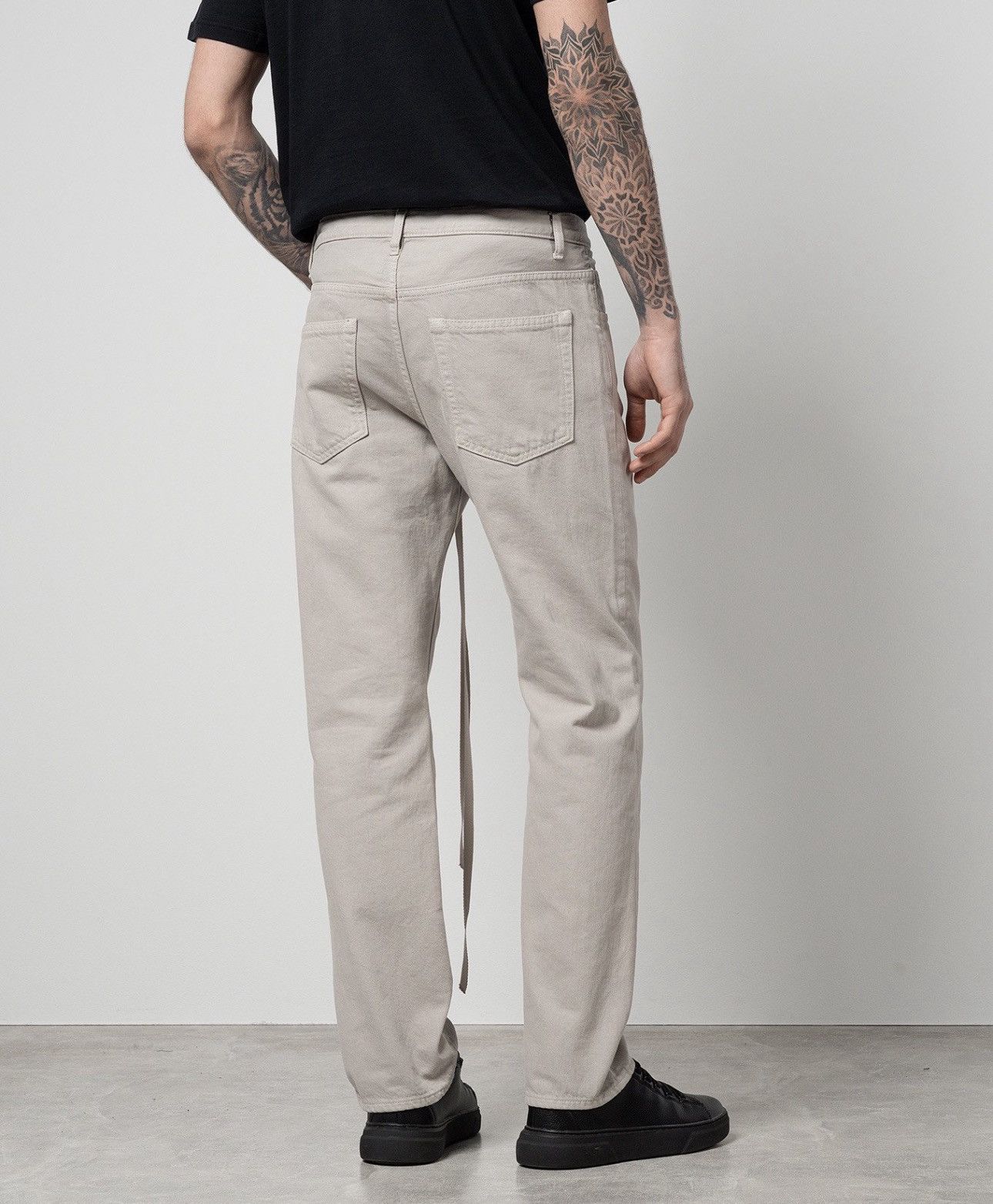 Ann Demeulemeester Last Ann Demeulemeester Govaart Grey Straight Leg Pants Size US 32 / EU 48 - 3 Thumbnail
