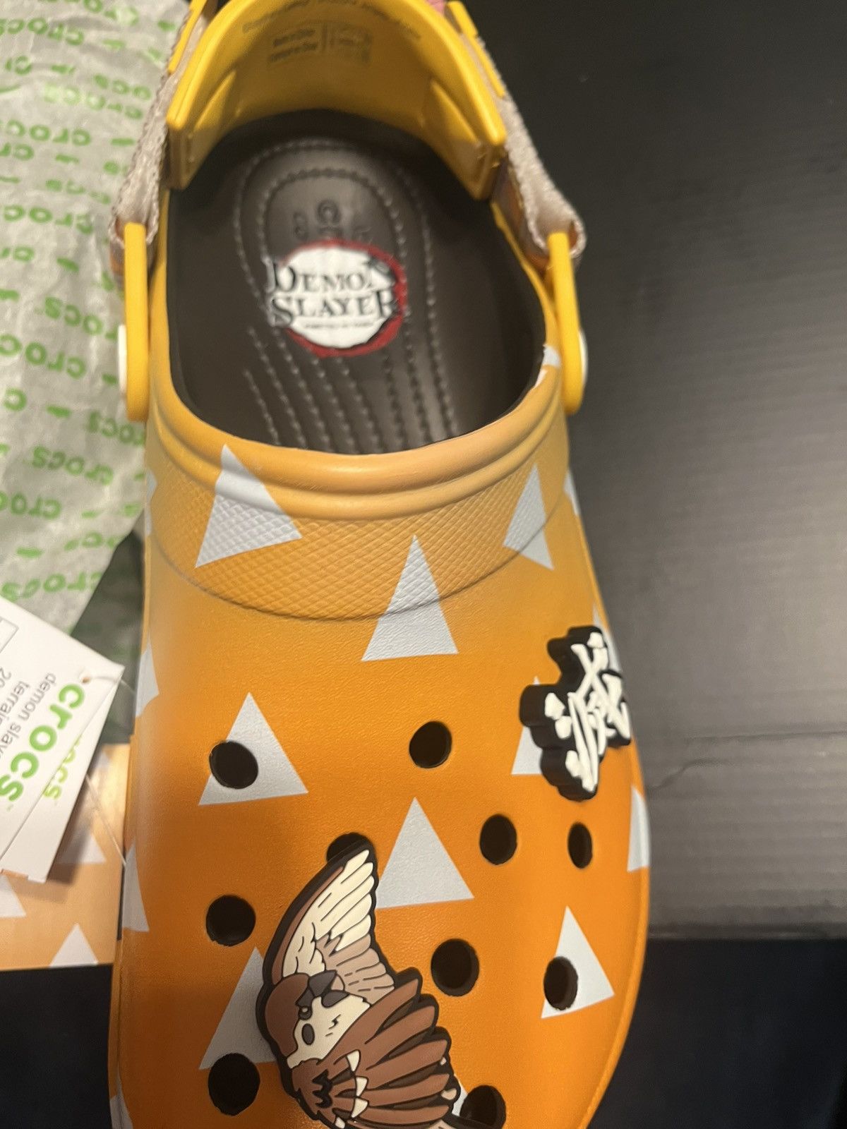 Crocs Crocs x Demon Slayer Zenitsu All-Terrain Clog Size US 8 / EU 41 - 3 Thumbnail