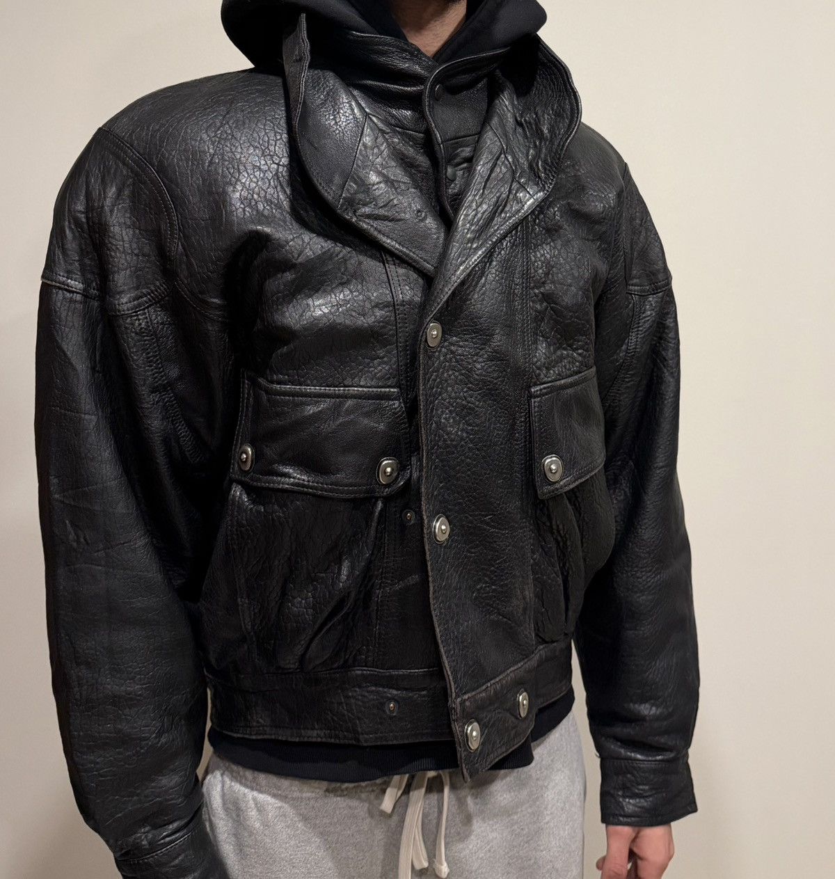Other Vintage Leather Jacket Size US M / EU 48-50 / 2 - 8 Thumbnail