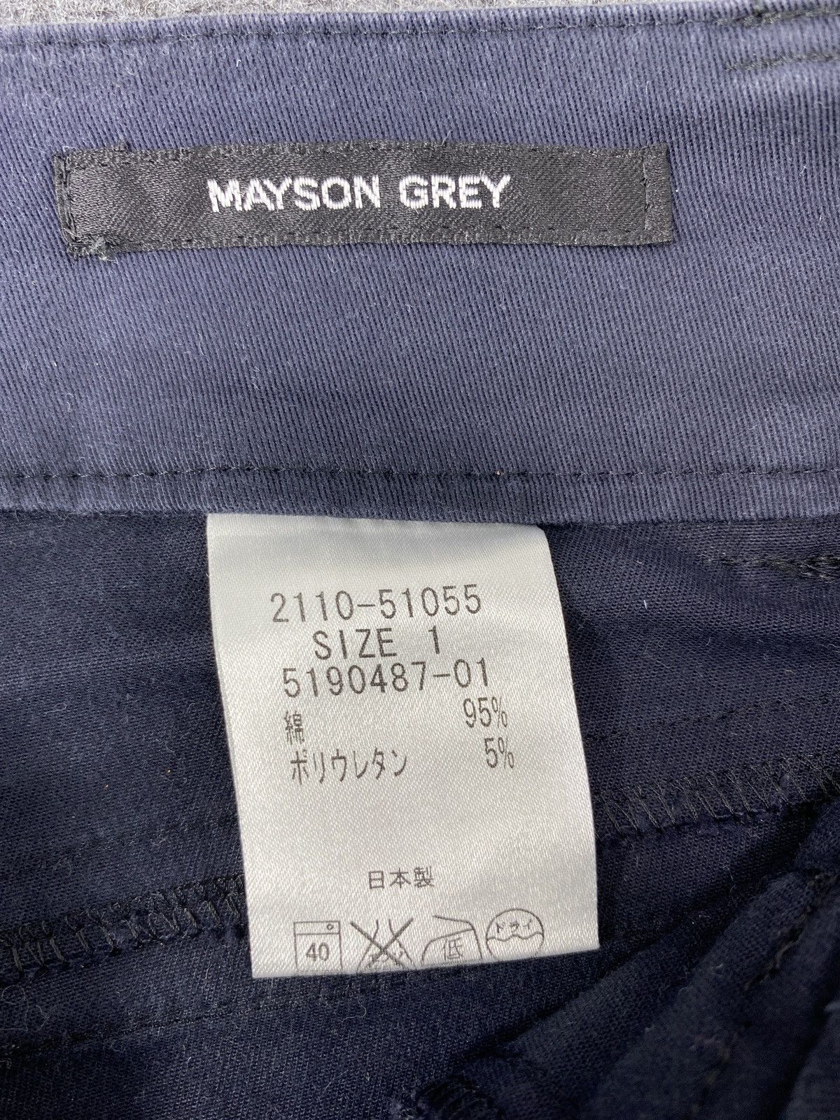 Japanese Brand × Vintage Mayson Grey pants - J1081 Size 27" / US 4 / IT 40 - 9 Thumbnail